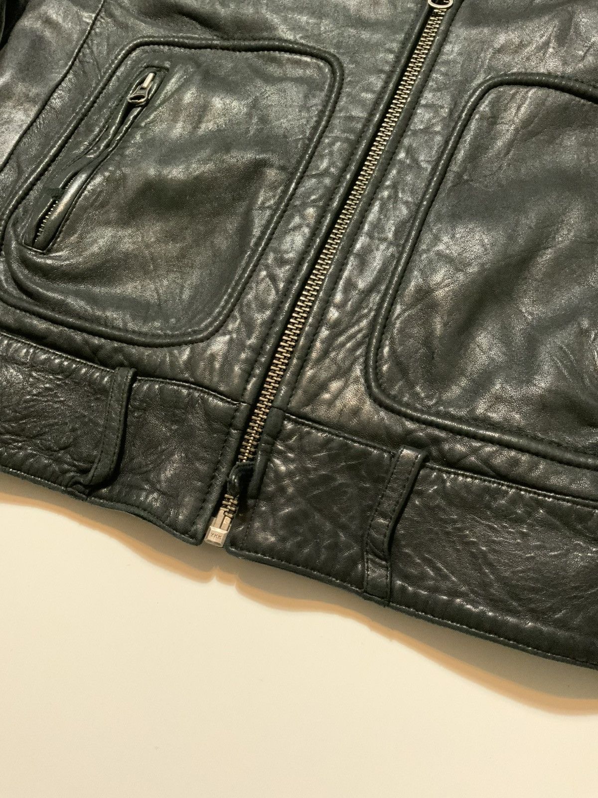 Buckler Andrew Buckler Faithful Unto Death Leather Motorcycle Jacket Size US M / EU 48-50 / 2 - 6 Thumbnail