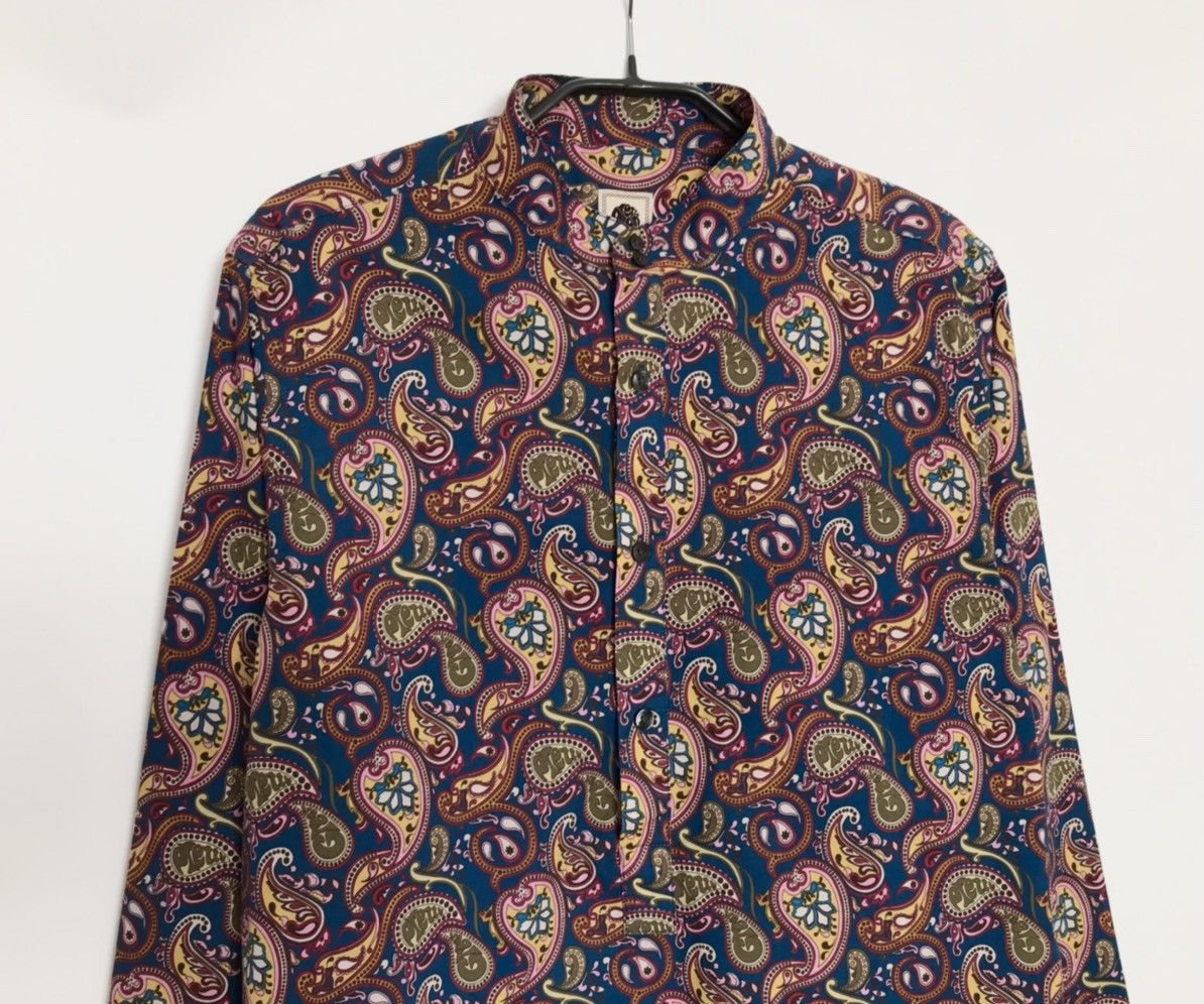 Pretty Green Pretty Green Paisley Button Shirt Mens Sz S Size US S / EU 44-46 / 1 - 2 Thumbnail