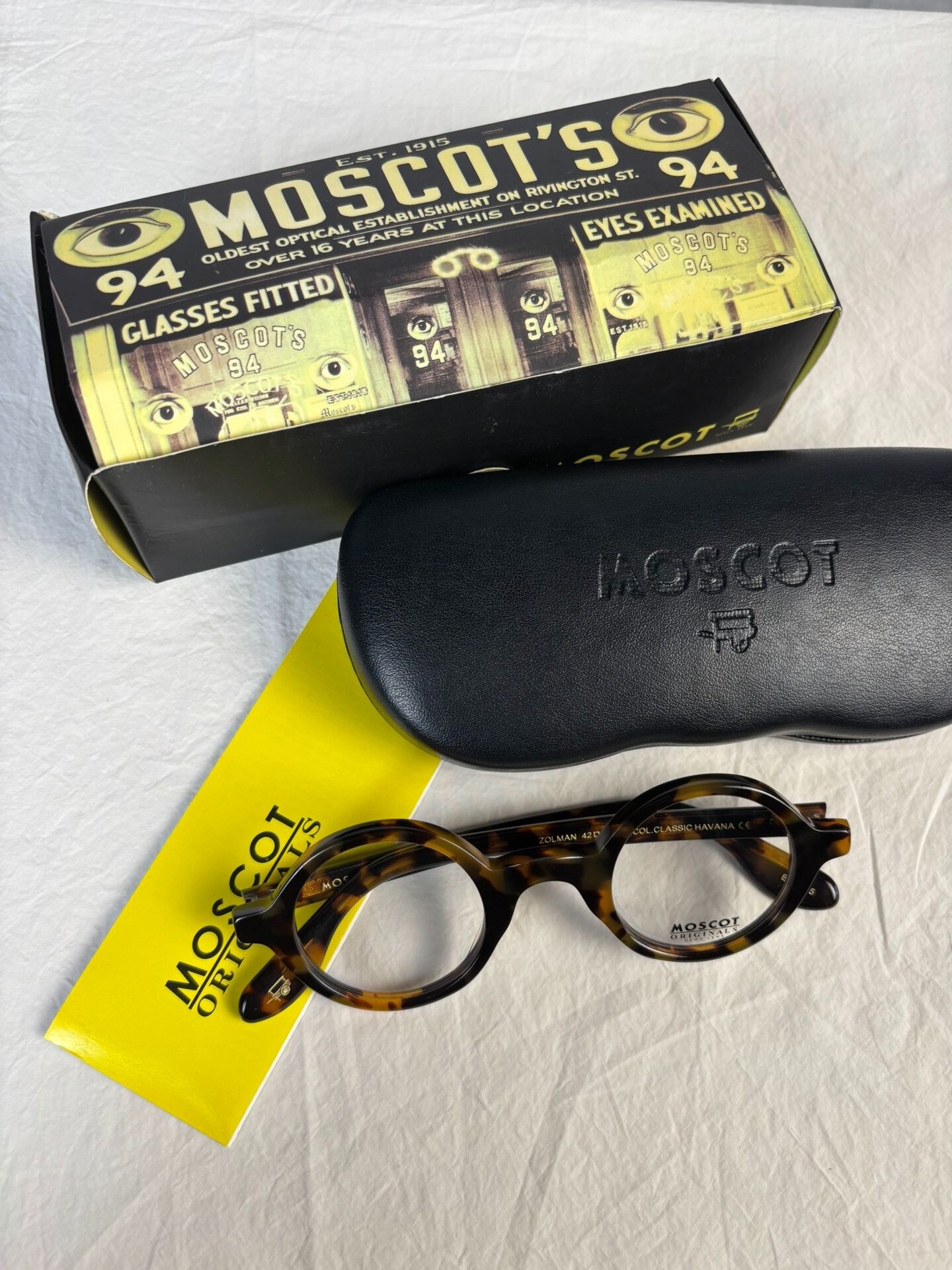 Moscot Zolman Round Eyeglass Frame, Men's — image 2 of 6