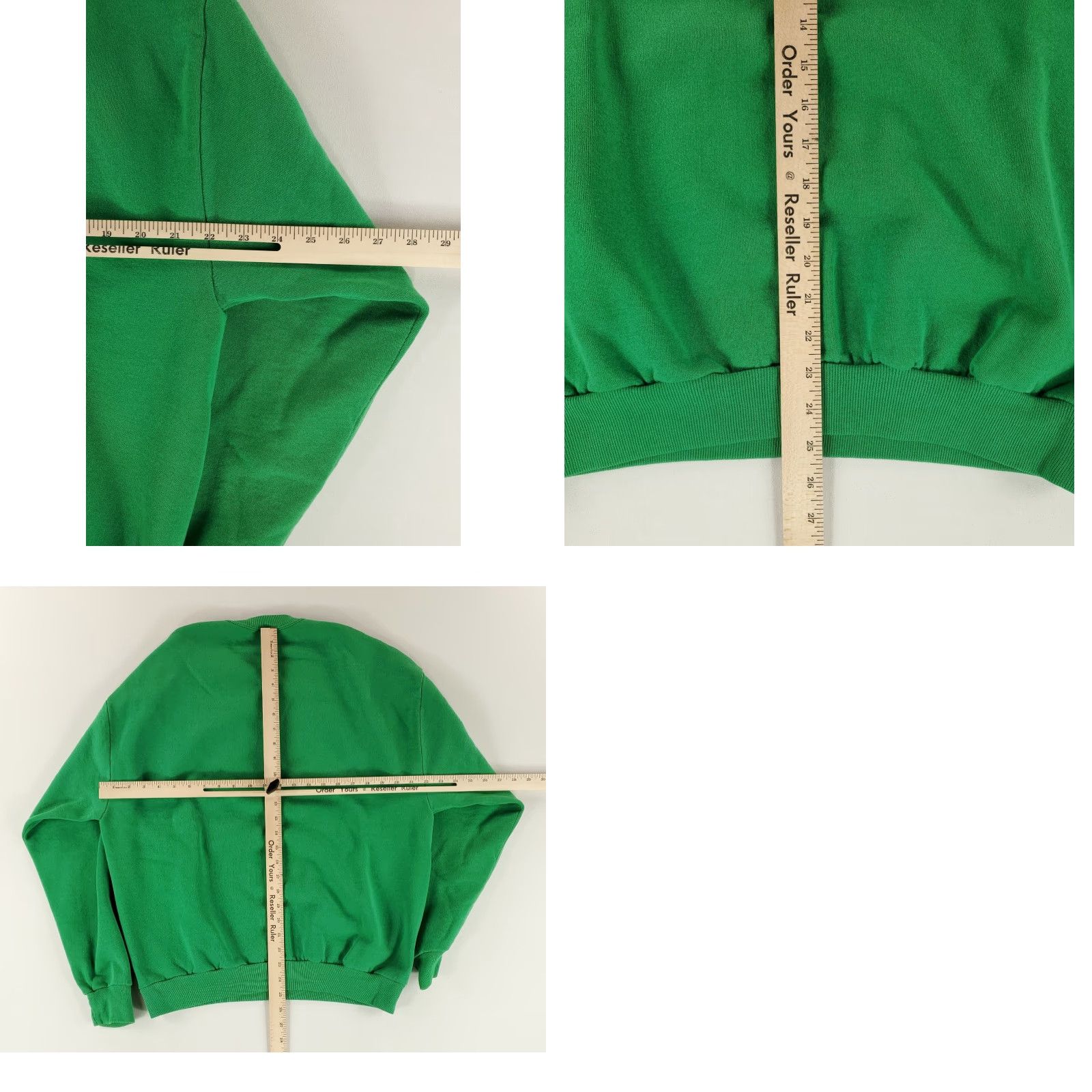 Jerzees VINTAGE Imo's Pizza VTG 90s Jerzees Sweatshirt Green Long Sleeve Mens XL Size US XL / EU 56 / 4 - 8 Thumbnail