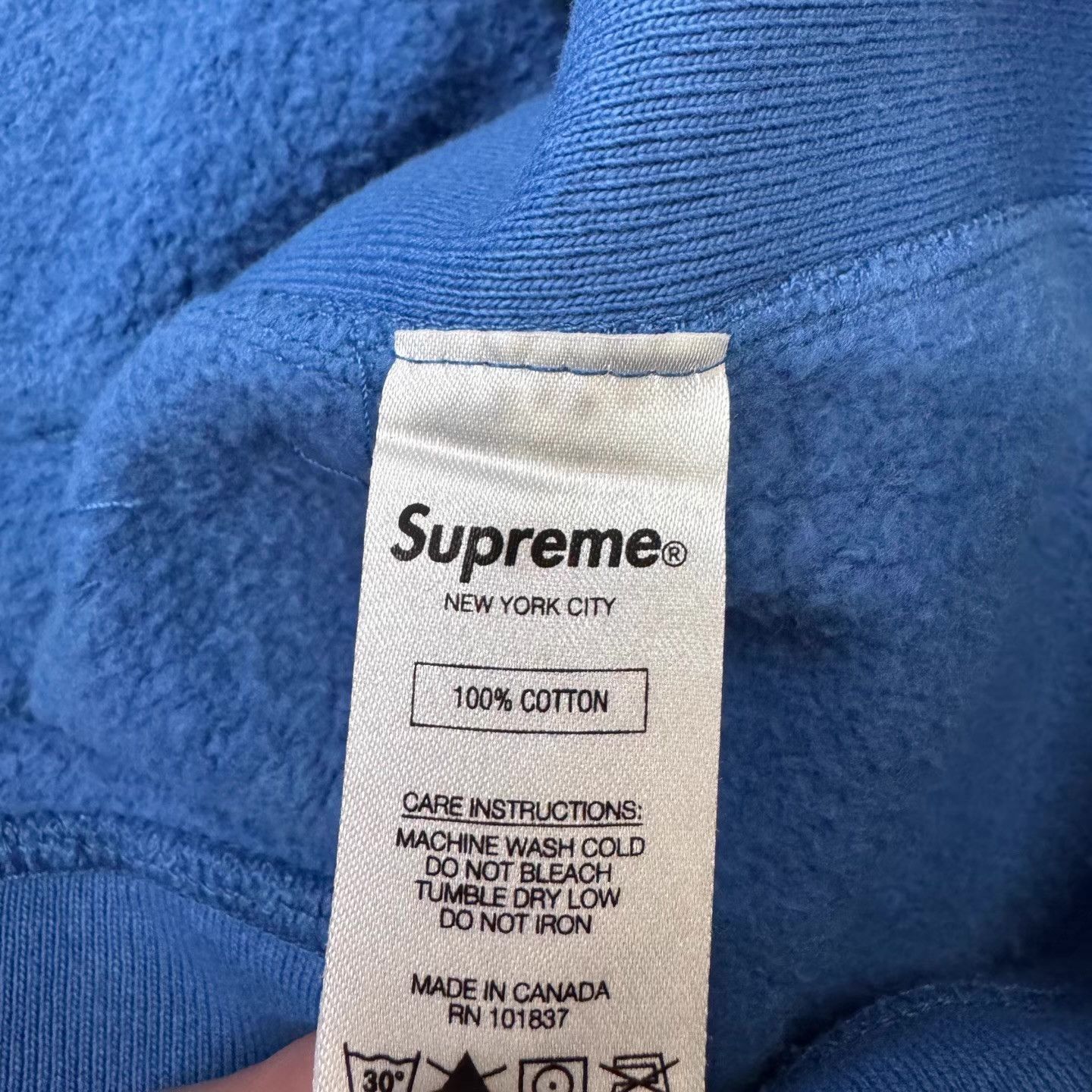 Supreme Supreme Blue "Kylin Arm" Hoodie Q10 Size US L / EU 52-54 / 3 - 4 Thumbnail