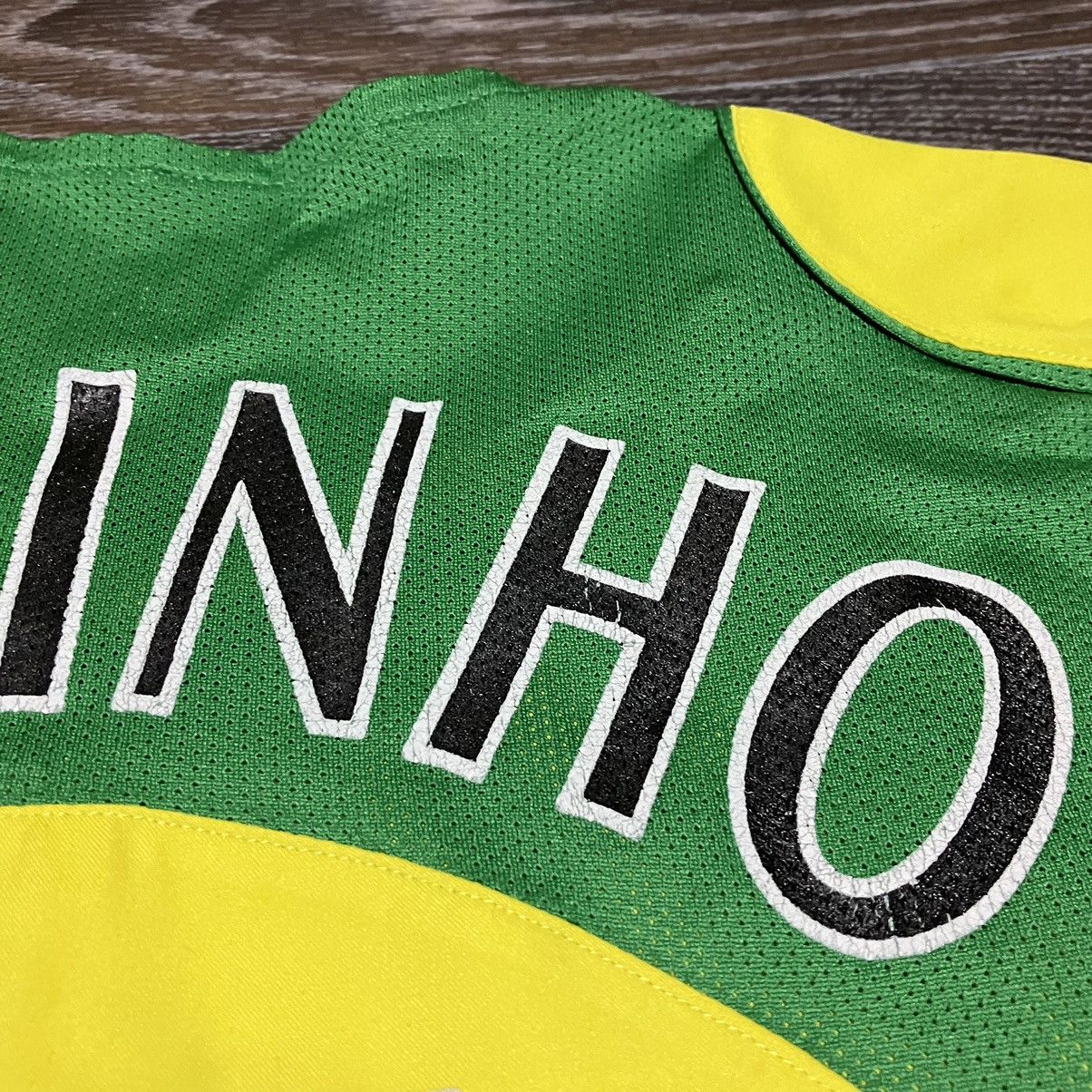 Nike Nike BRAZIL CBF 2004/06 Home Jersey #7 Robihno Fan Reprint Size US S / EU 44-46 / 1 - 10 Thumbnail
