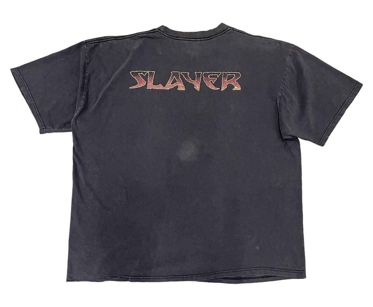 Band Tees Vintage Slayer Distressed tee Size US XXL / EU 58 / 5 - 2 Thumbnail