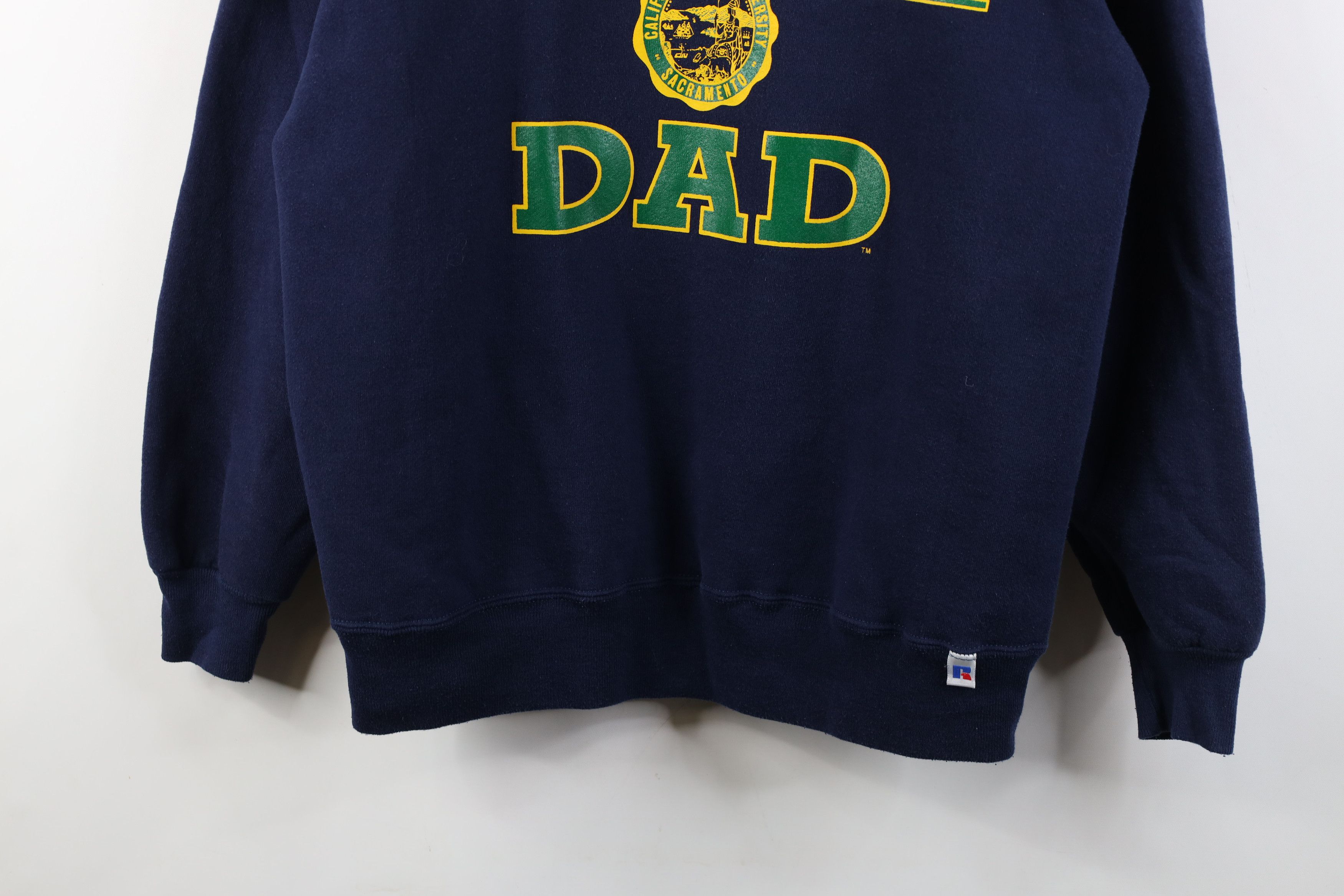 Russell Athletic Vintage 90s Russell Athletic State University Dad Sweatshirt Size US XL / EU 56 / 4 - 3 Thumbnail