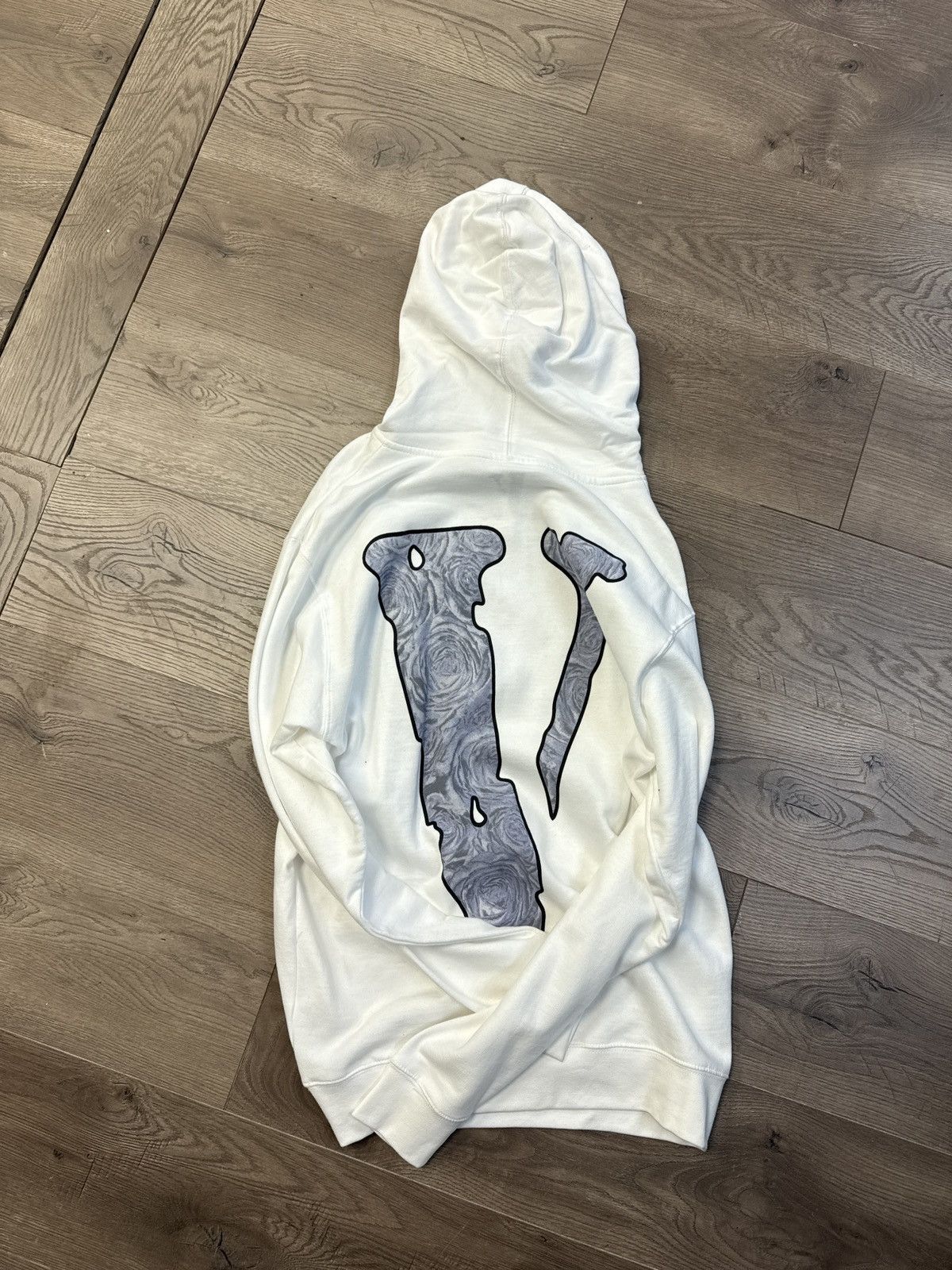 Vlone Vlone pop smoke the woo hooded sweatshirt medium white Size US M / EU 48-50 / 2 - 2 Thumbnail