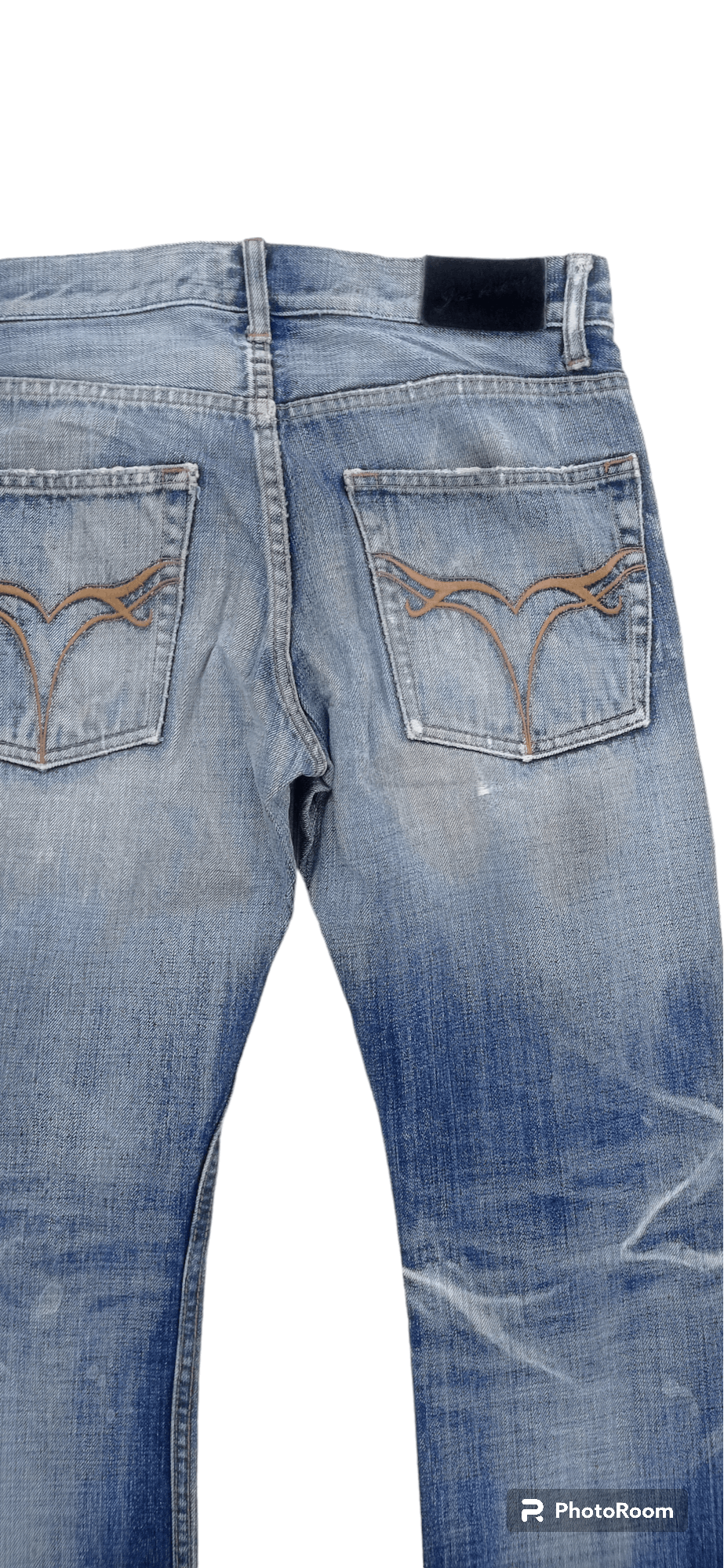 If Six Was Nine × Japanese Brand Japanese Brand Jackrose Seditionaries Rusty Flare Jeans Size US 29 - 7 Thumbnail