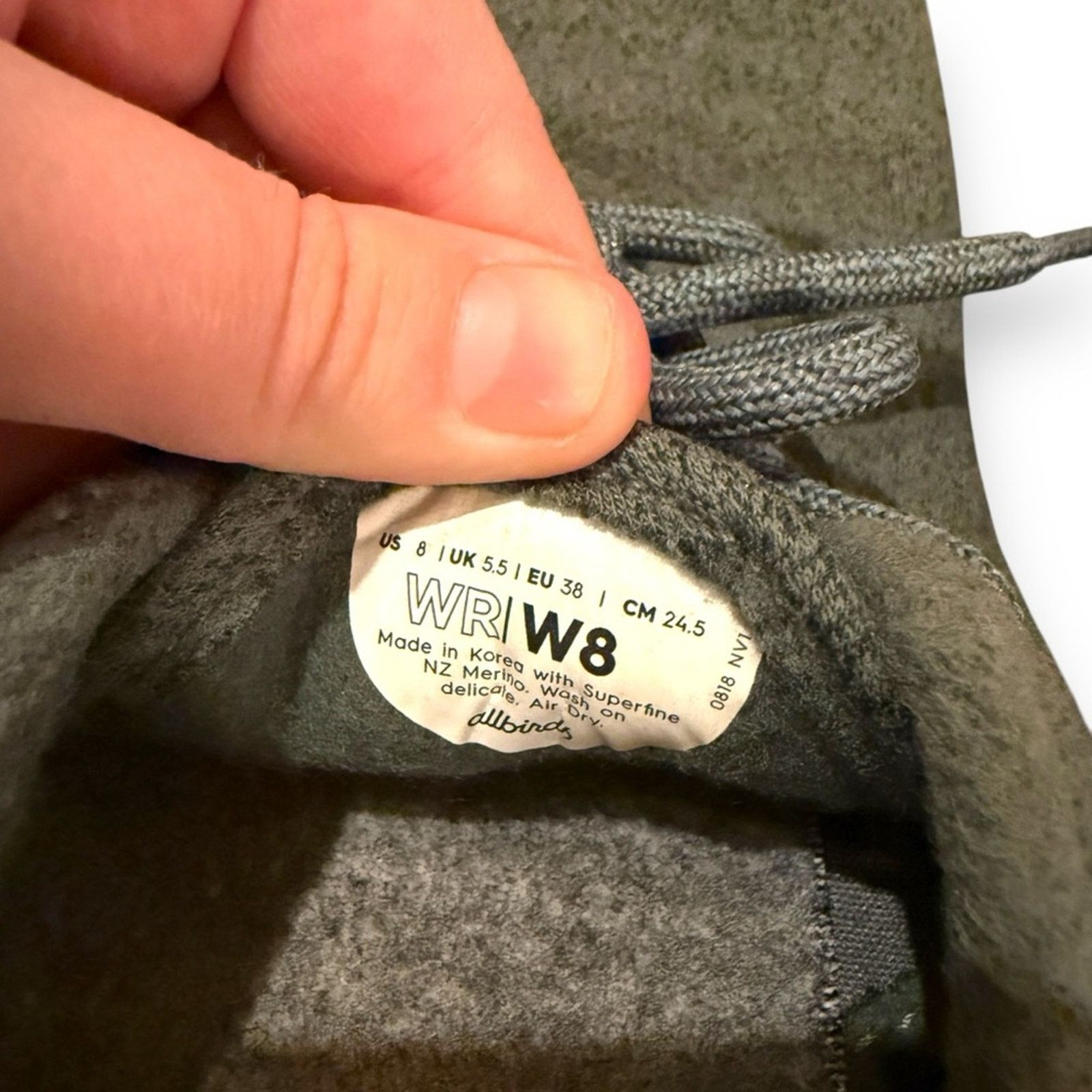 Allbirds Allbirds Merino Wool Runners Tuke Matcha Green Lace Up Shoes Size US 8 / IT 38 - 8 Thumbnail