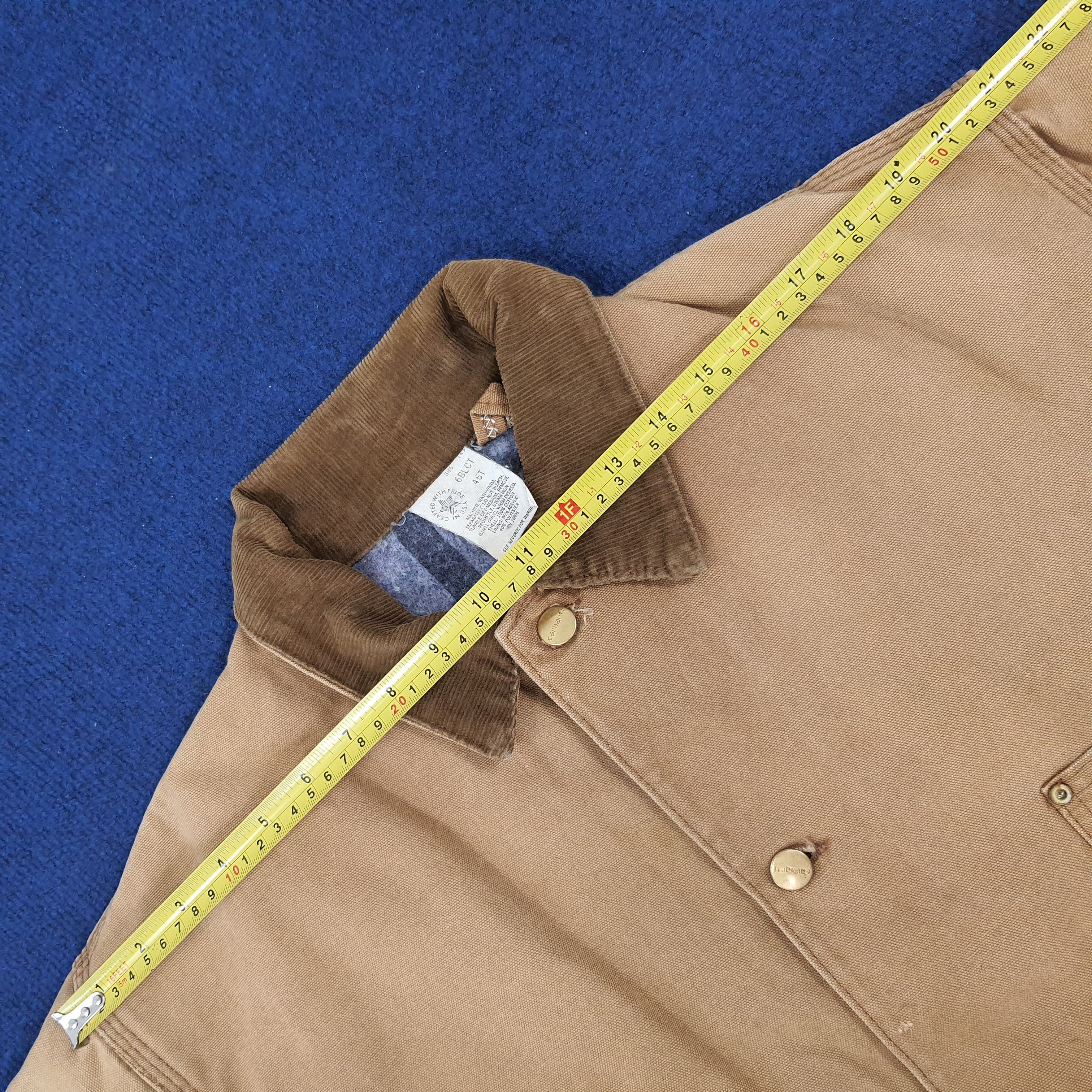 Carhartt × Vintage Vintage Carhartt Detroit Workwear Heavy Jacket Size US XXL / EU 58 / 5 - 9 Thumbnail