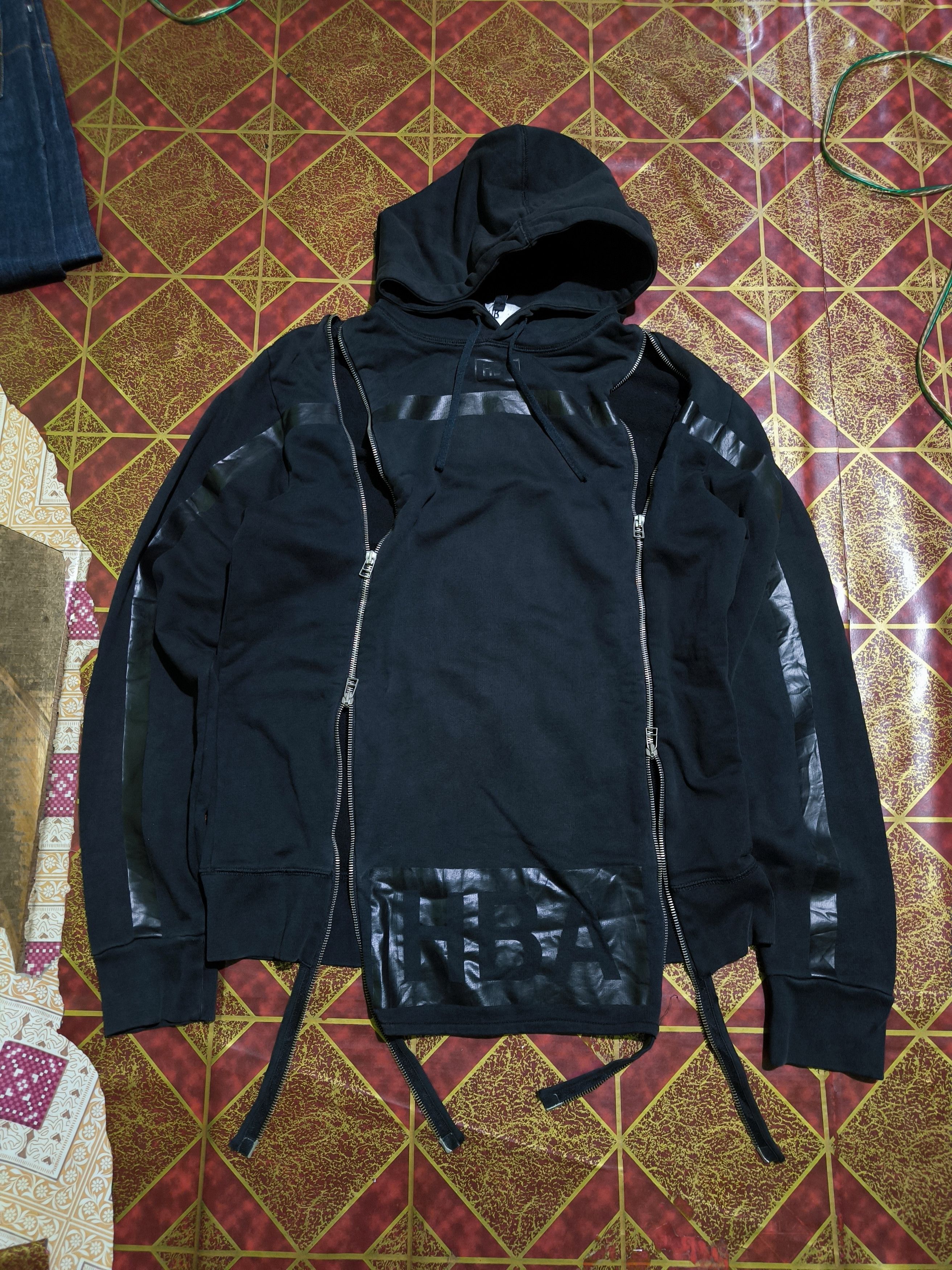 Anonymous Club Hood by Air Gothic Multizipper Hoodie Size US S / EU 44-46 / 1 - 5 Thumbnail