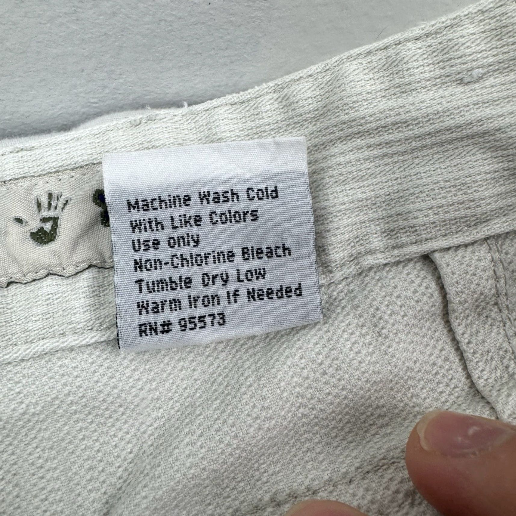 Vintage VINTAGE Mudd Bootcut Pants Womens 13 White Hippie Y2K Grunge Size 34" / US 12 / IT 48 - 7 Thumbnail
