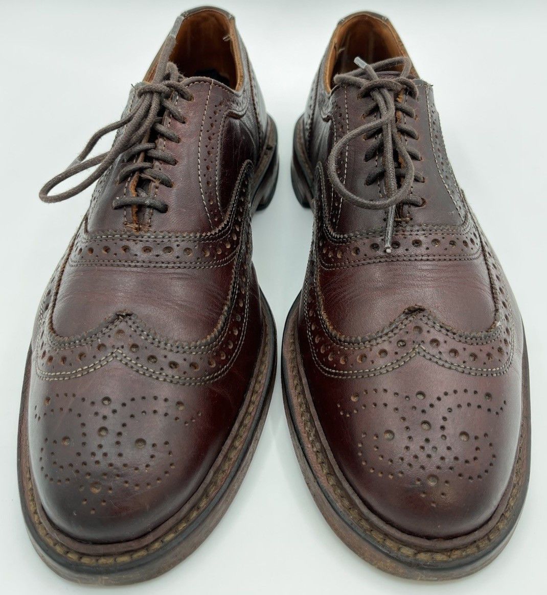 Allen Edmonds Allen Edmonds MCTAVISH Oxford Wingtip Brown Leather Size 9D Size US 9 / EU 42 - 2 Thumbnail