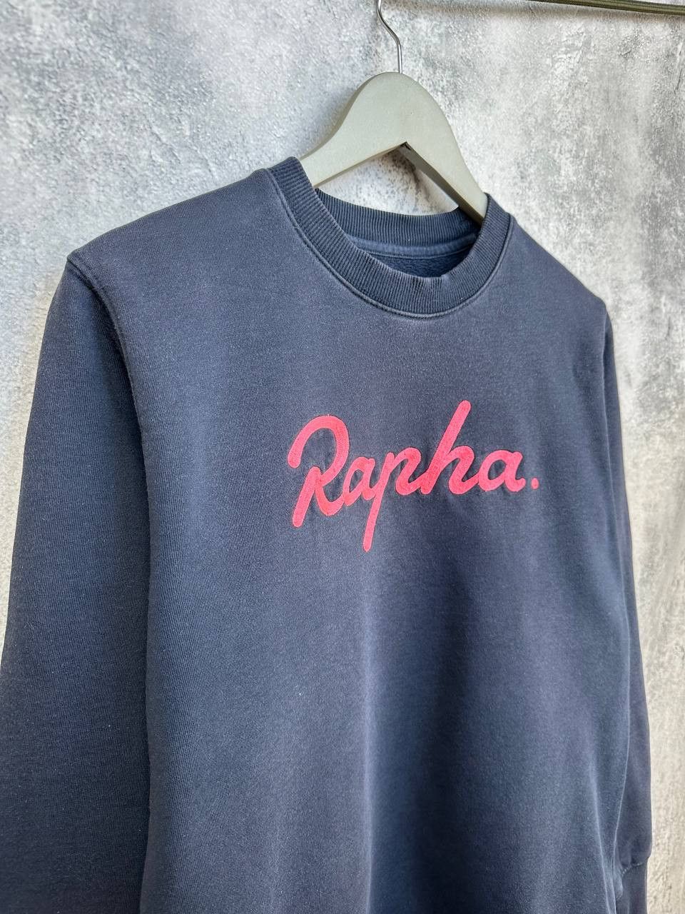 Rapha Rapha Logo Sweatshirt Embroidery Sweater Navy Fleece Jumper Size US S / EU 44-46 / 1 - 3 Thumbnail