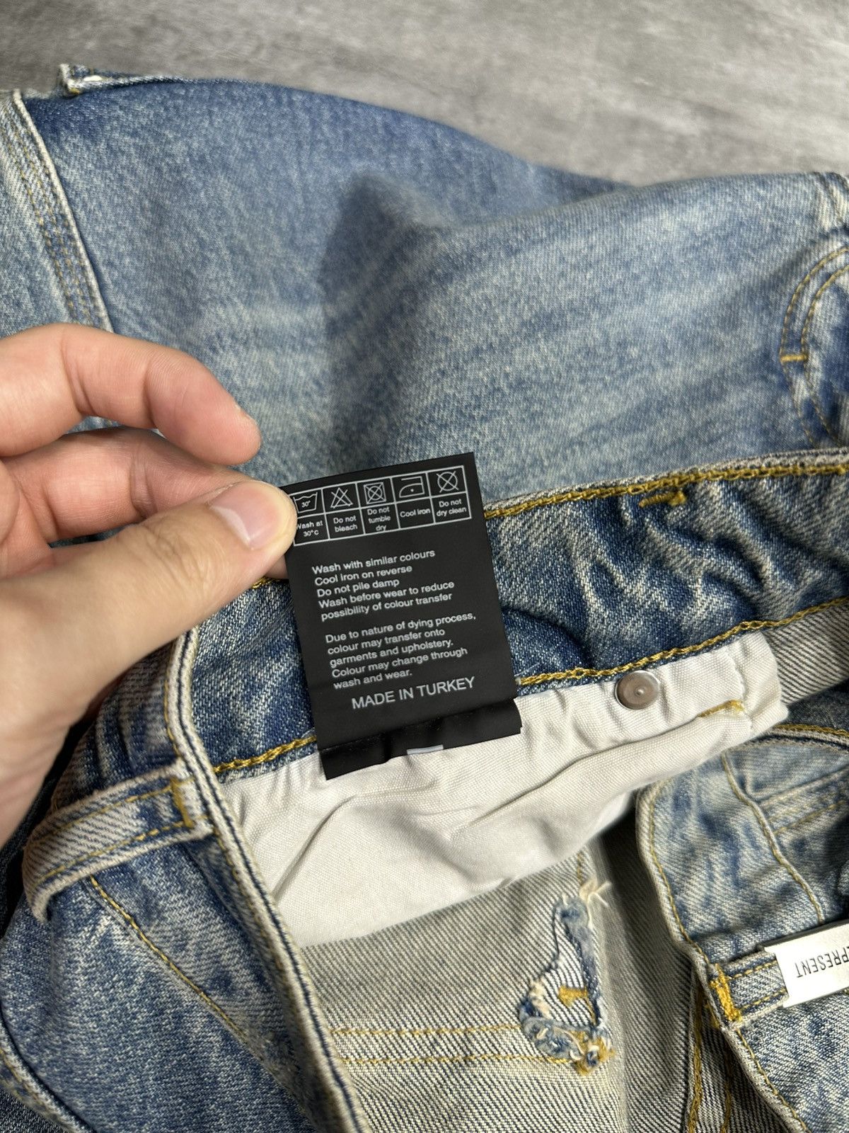 Represent Clo. Represent R3 Cargo Denim Jeans Size US 30 / EU 46 - 10 Thumbnail