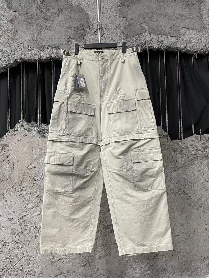 Balenciaga Balenciaga Cargo Pants with Tags Attached-dmc Size US 31 - 1 Thumbnail