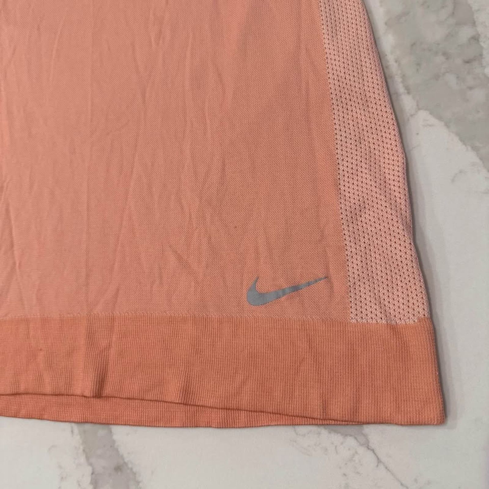 Nike Nike Dri-Fit Infinite Running Top Women's Small Peach Orange Size S / US 4 / IT 40 - 3 Thumbnail
