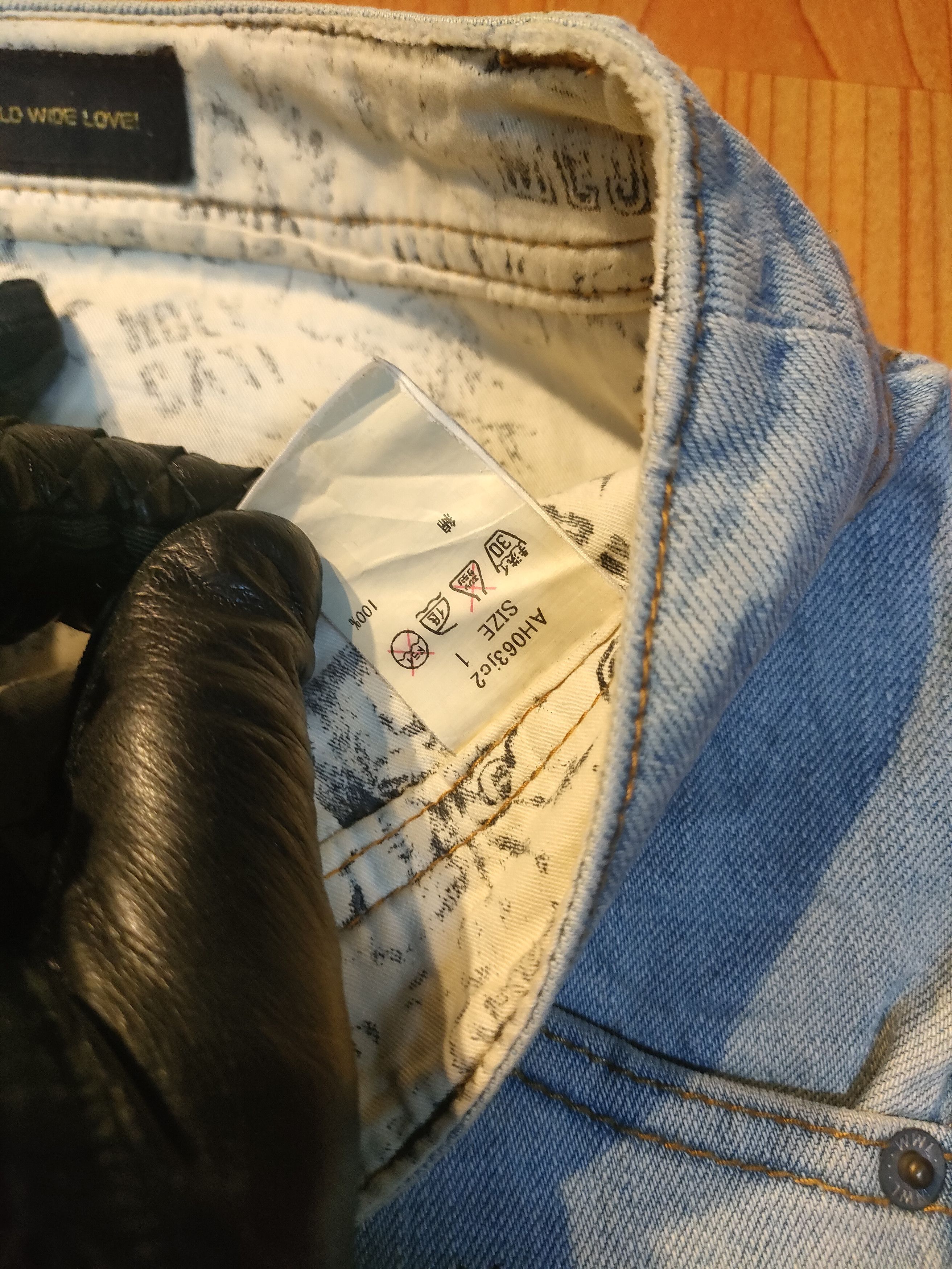 Worldwide Youth World Wide Love Art Jeans Size US 32 / EU 48 - 5 Thumbnail