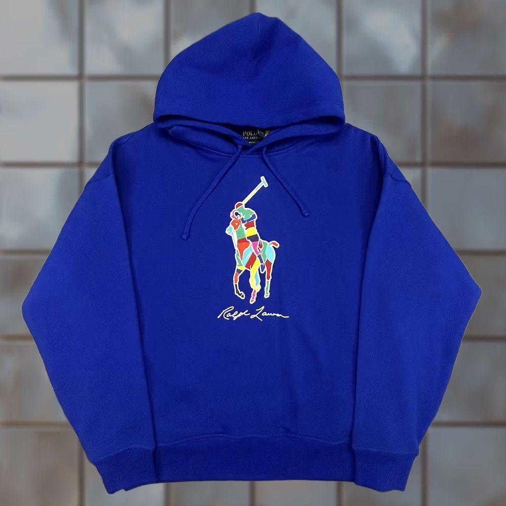 Polo Ralph Lauren POLO BIG PONY FLEECE ZIPPER HOODIE | Grailed