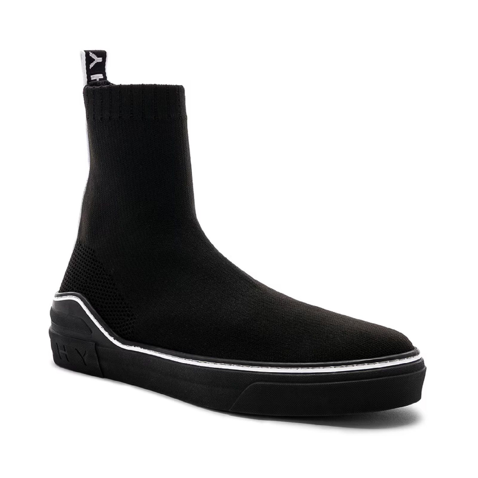 Givenchy Givenchy George V Sock Black White High Top Knit Sneaker 43 Size US 10 / EU 43 - 3 Thumbnail