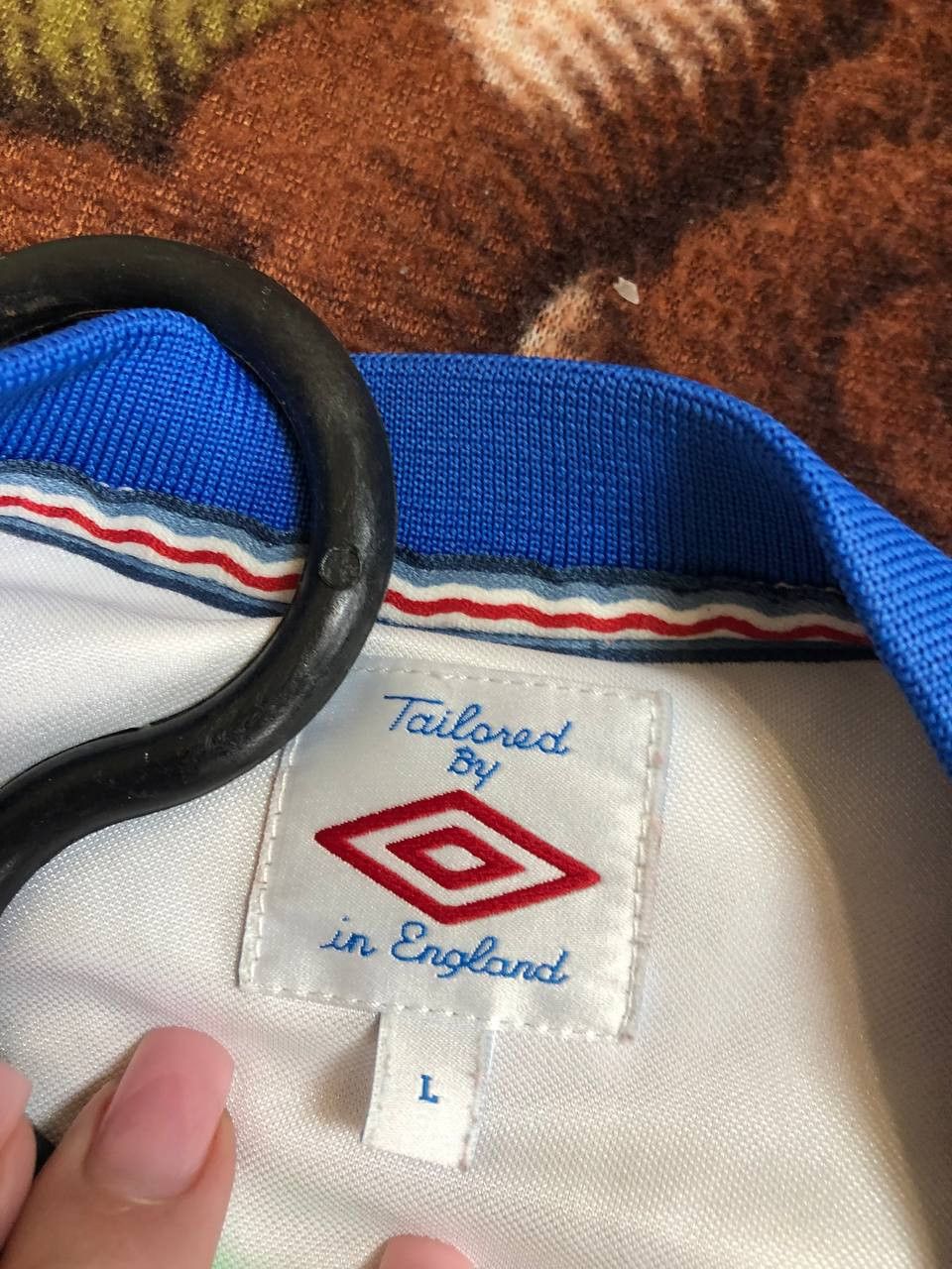 Umbro England Soccer National Football Jersey Training Top Umbro Size US L / EU 52-54 / 3 - 2 Thumbnail