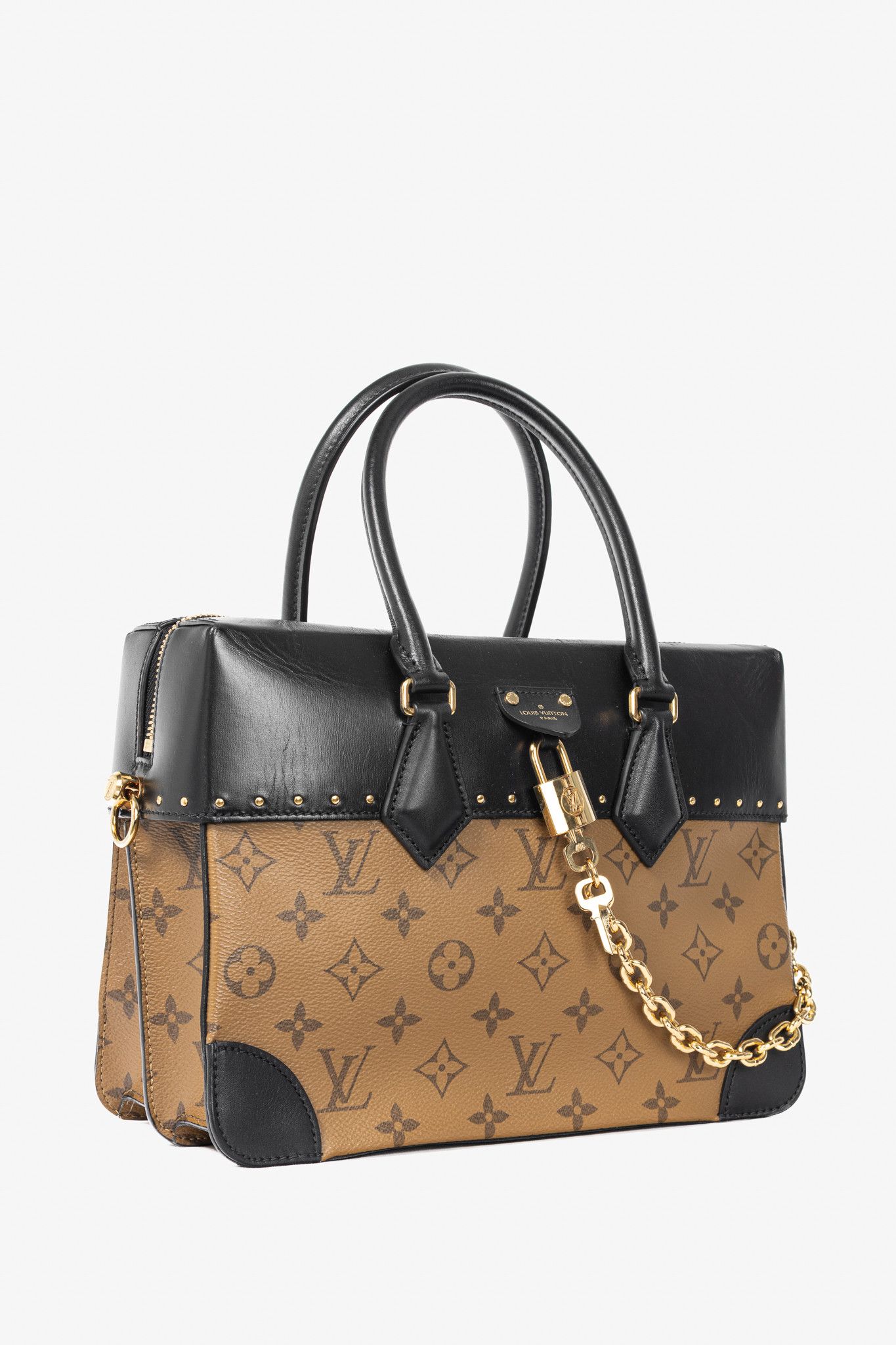 Louis Vuitton Louis Vuitton City Malle MM Monogram Reverse Handbag Size ONE SIZE - 2 Thumbnail