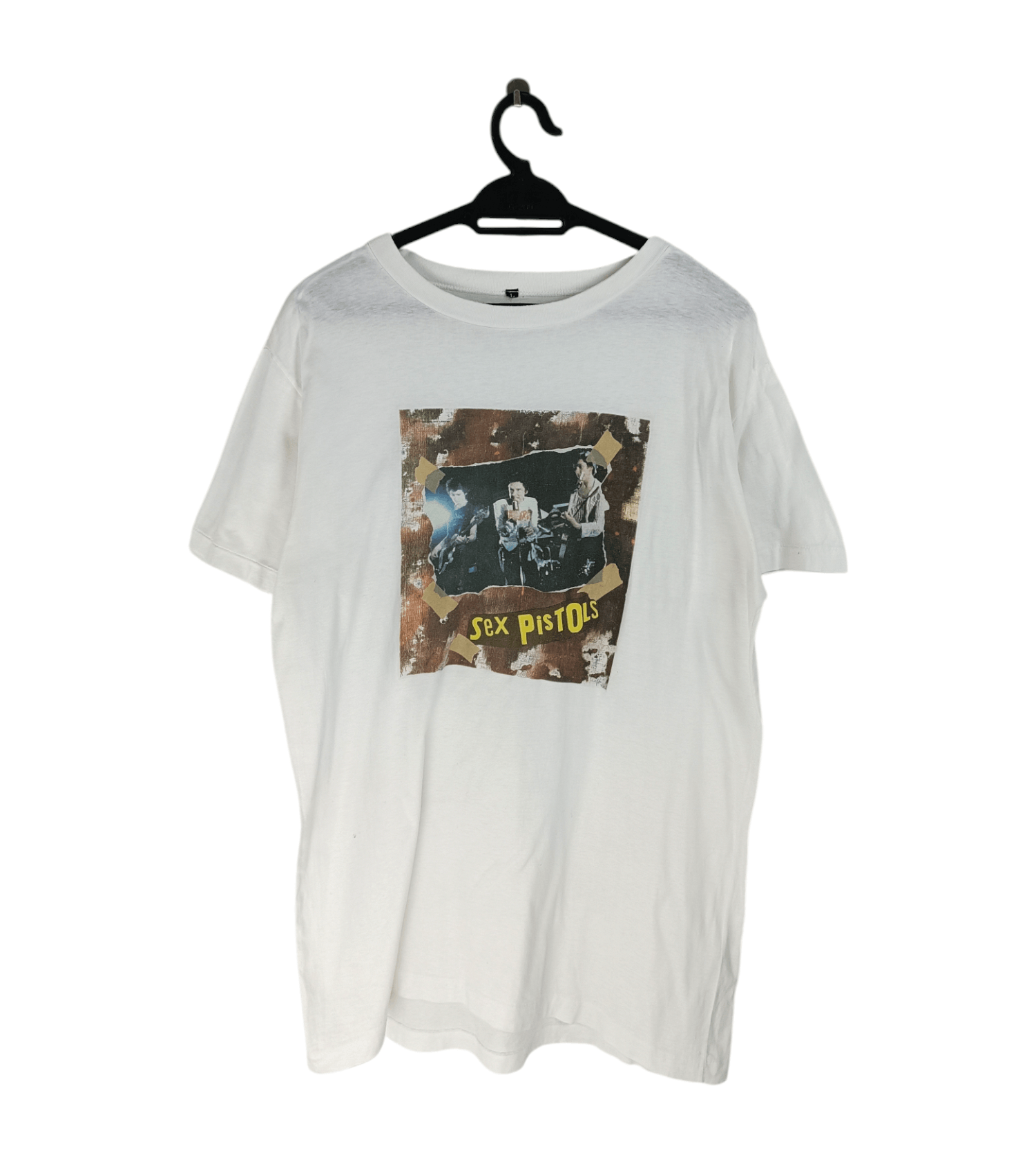 Band Tees VINTAGE 90'S SEX PISTOLS PUNK ANARCHY IN THE UK VERY RARE Ts Size US M / EU 48-50 / 2 - 1 Thumbnail