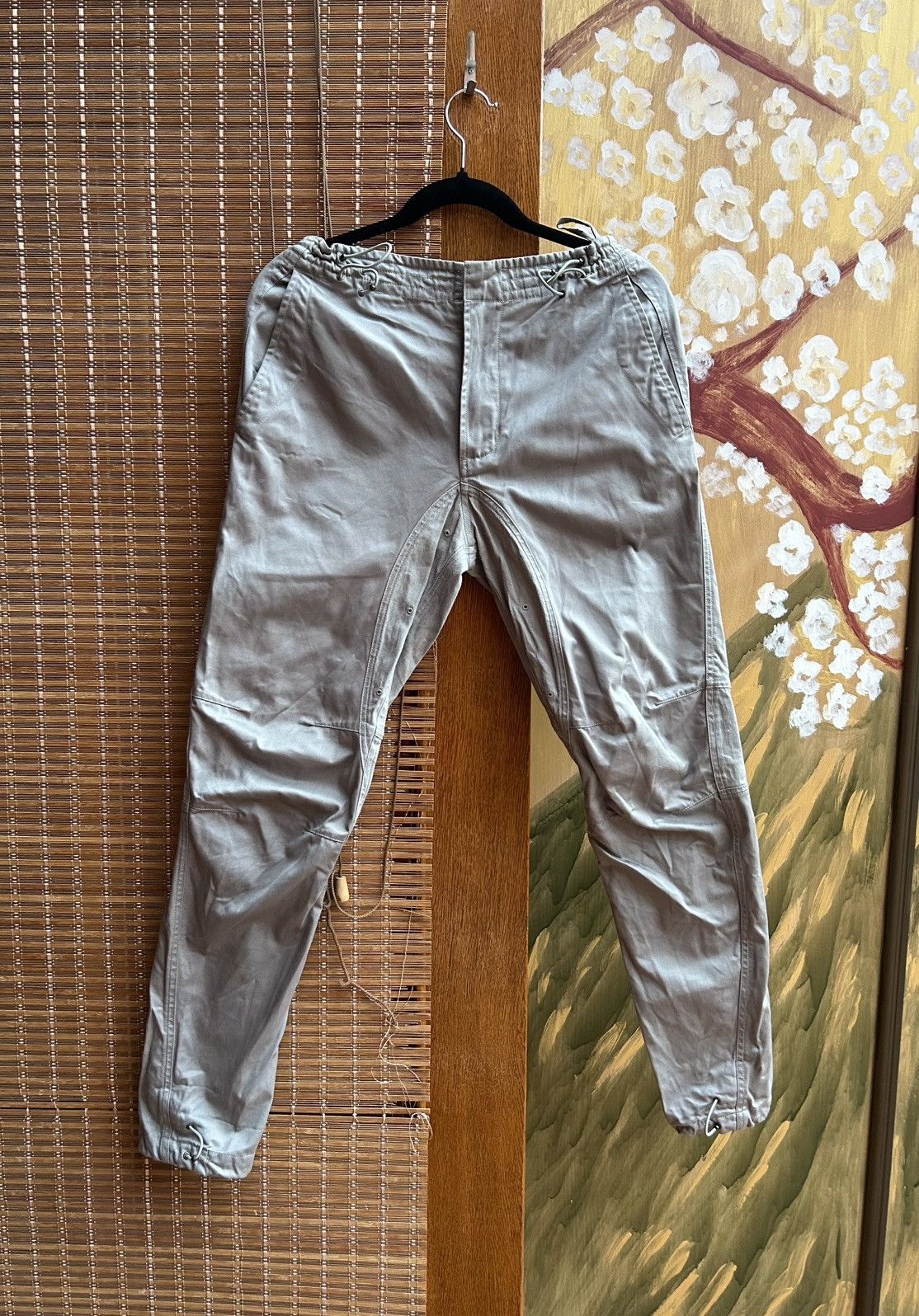 Maharishi MHI Maharishi Gray Heavy Cotton Snopants Size M Tapered Fit Size US 32 / EU 48 - 1 Thumbnail