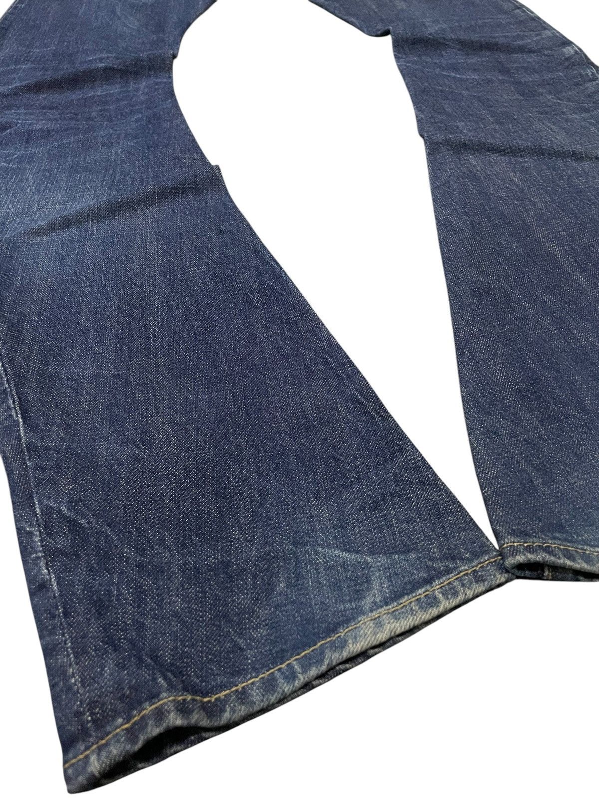 Attachment Attachment Japan Spiral Curved Stacked Leg Long Seam Jeans Size US 30 / EU 46 - 16 Thumbnail