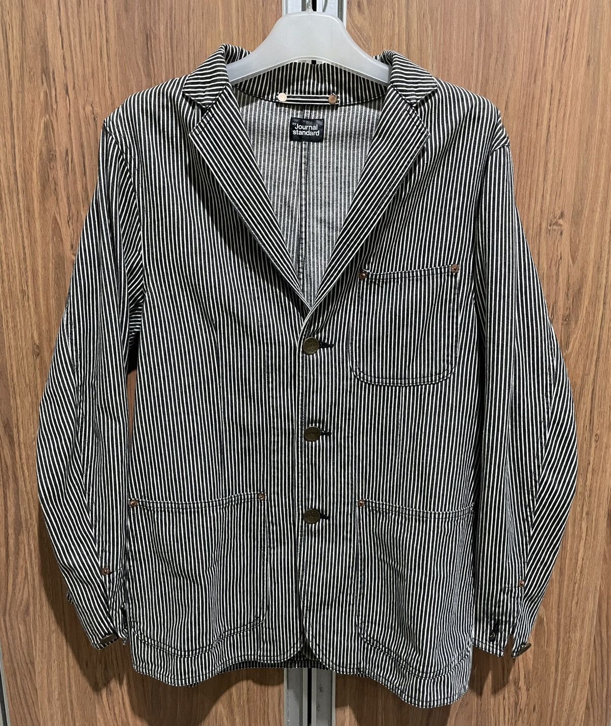 Journal Standard JOURNAL STANDARD HICKORY CHORE BLAZER JACKET Size US M / EU 48-50 / 2 - 1 Thumbnail