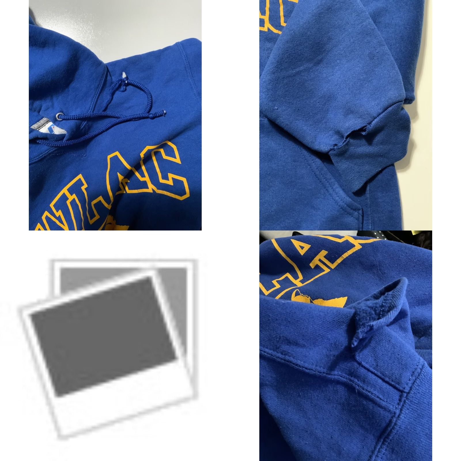 Russell Athletic VINTAGE Russell Athletic WLAC West Los Angeles College Hoodie Mens S Blue Pullover Size US S / EU 44-46 / 1 - 8 Thumbnail