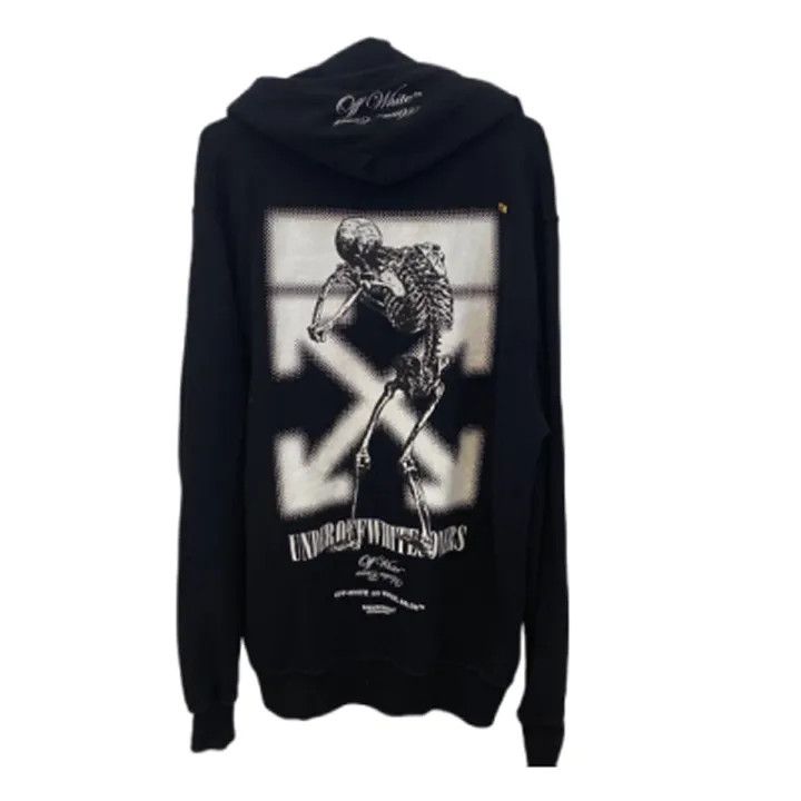 Off-White Off-White x Undercover Black Hooded Sweatshirt 0079 Size US XS / EU 42 / 0 - 1 Thumbnail