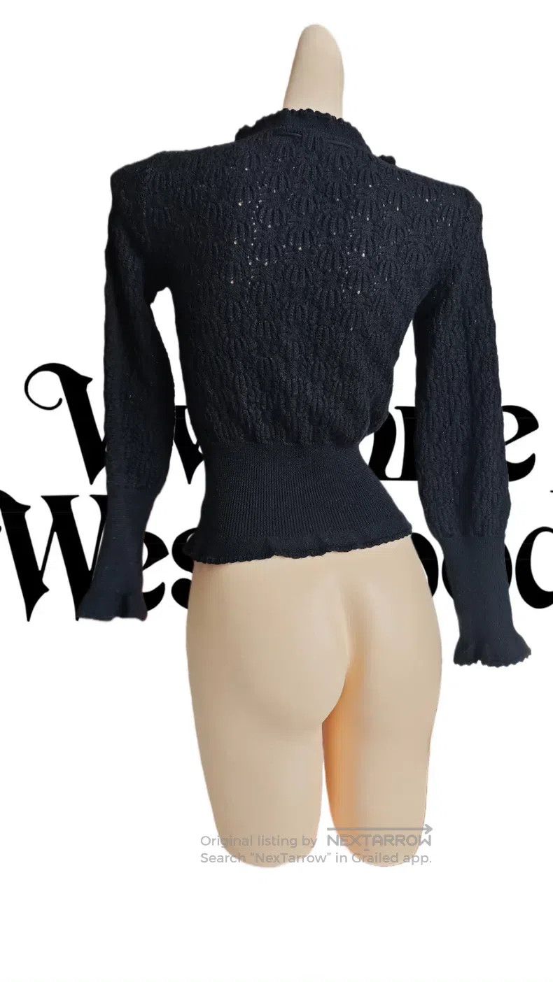 Vivienne Westwood Vivienne Westwood Black Pom Pom Jumper Size M / US 6-8 / IT 42-44 - 5 Thumbnail