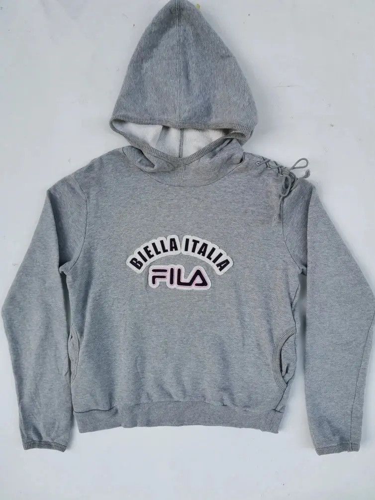 Fila Fila Bella Halia Big Logo Hooded Sweatshirt Size US M / EU 48-50 / 2 - 1 Thumbnail