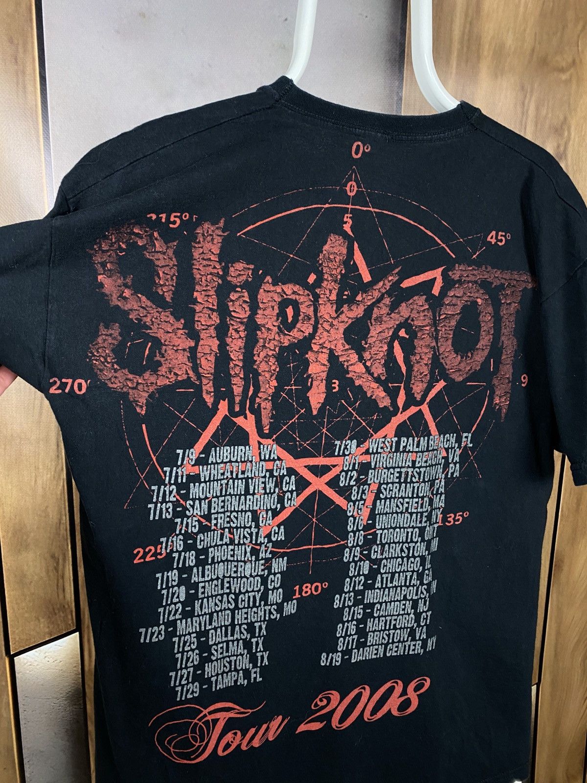 Slipknot 🎸Vintage 2008 T-Shirt Slipknot All Hope Overprint Tour Tee🎸 Size US M / EU 48-50 / 2 - 4 Thumbnail