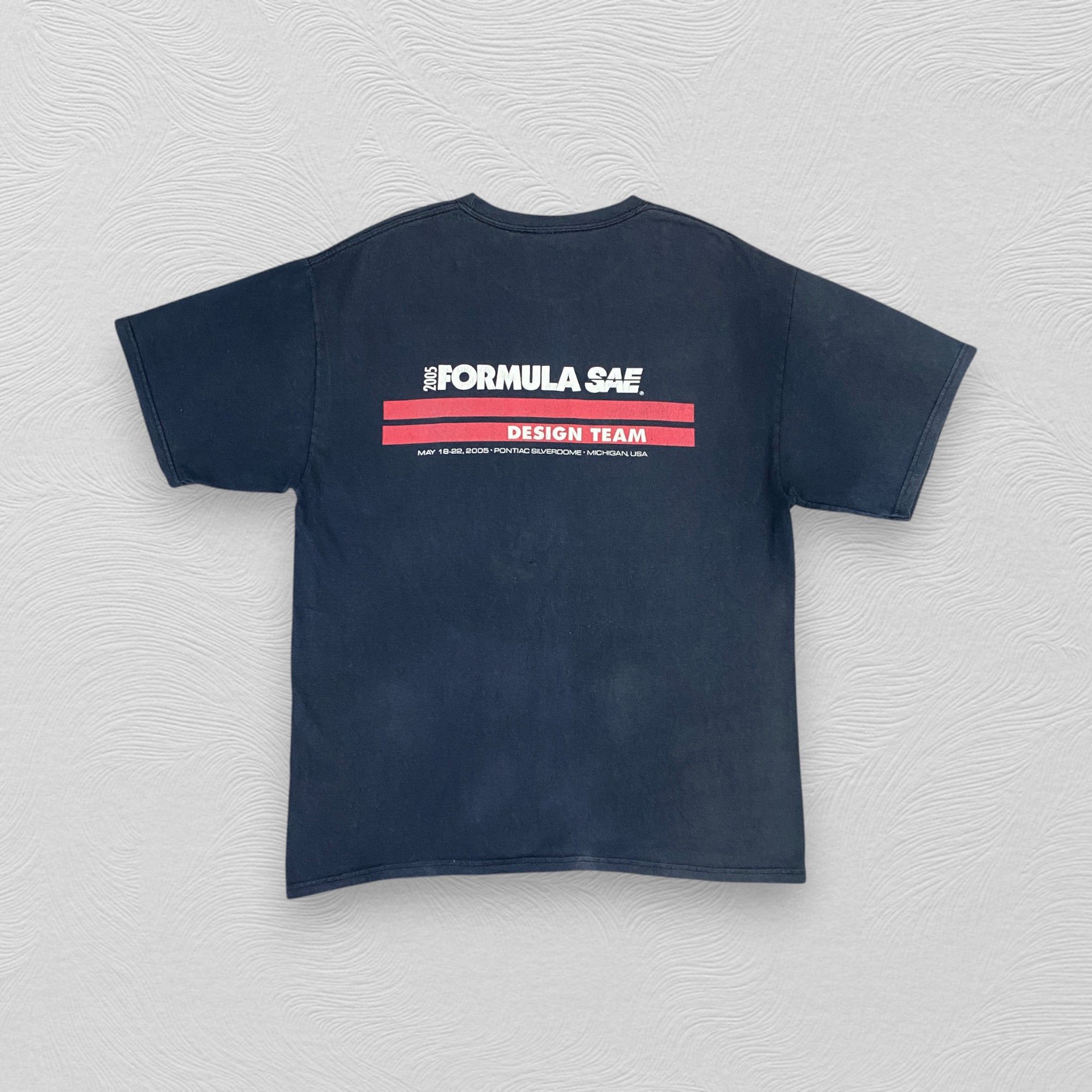 Ford Vintage Formula Sae Design Team Tshirt - I083 Size US L / EU 52-54 / 3 - 2 Thumbnail