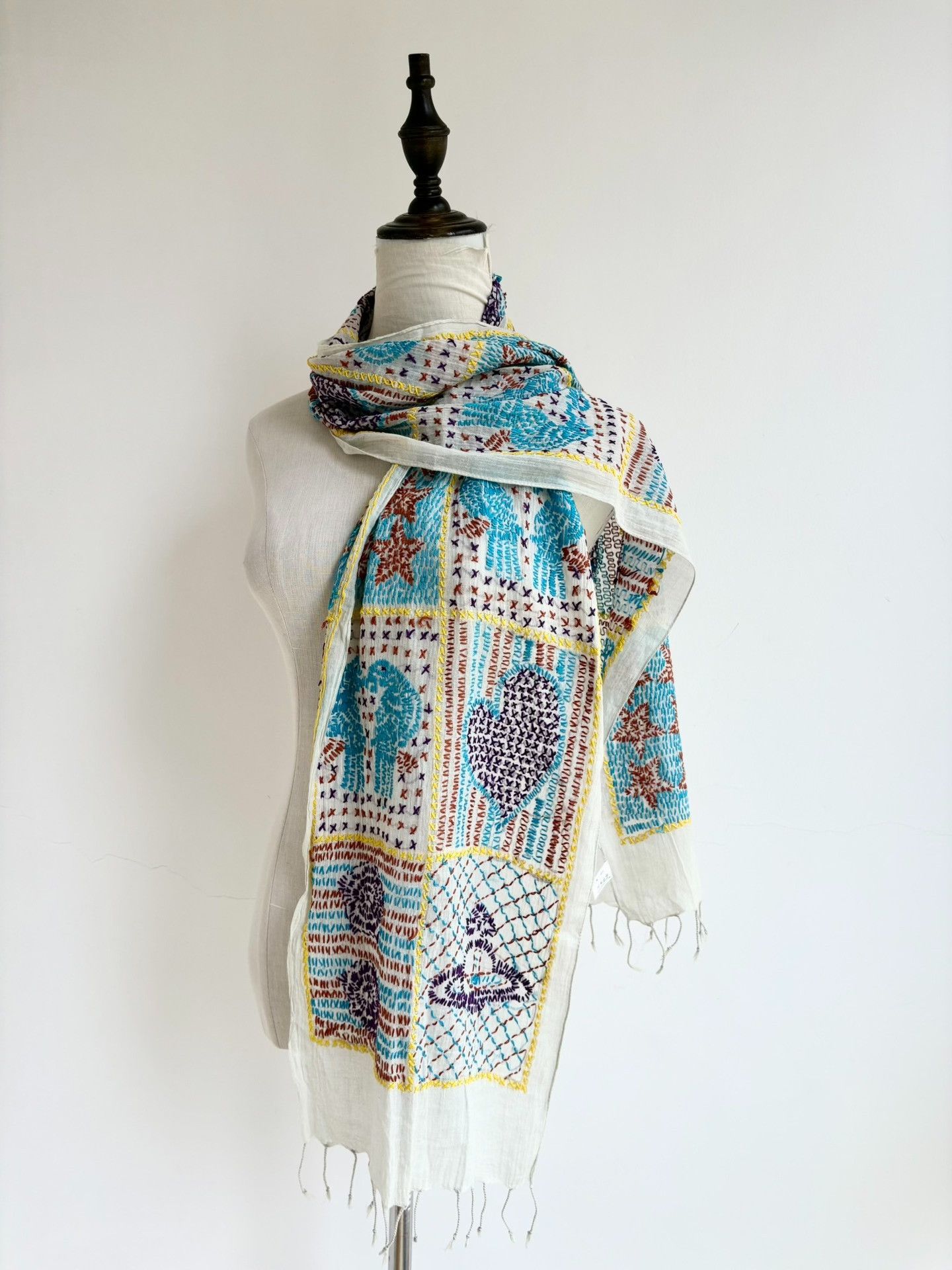 Vivienne Westwood Vivienne Westwood Vintage Saturn Embroidery Scarf Size ONE SIZE - 1 Thumbnail