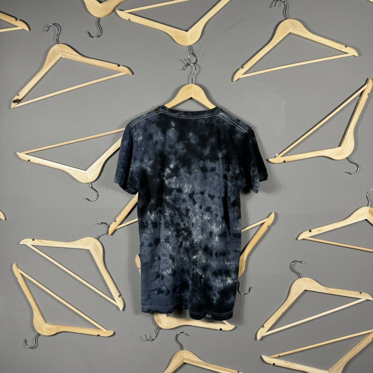 Band Tees × KISS Kiss Liquid Blue Rare Tie-Dye T-shirt Size US M / EU 48-50 / 2 - 2 Thumbnail