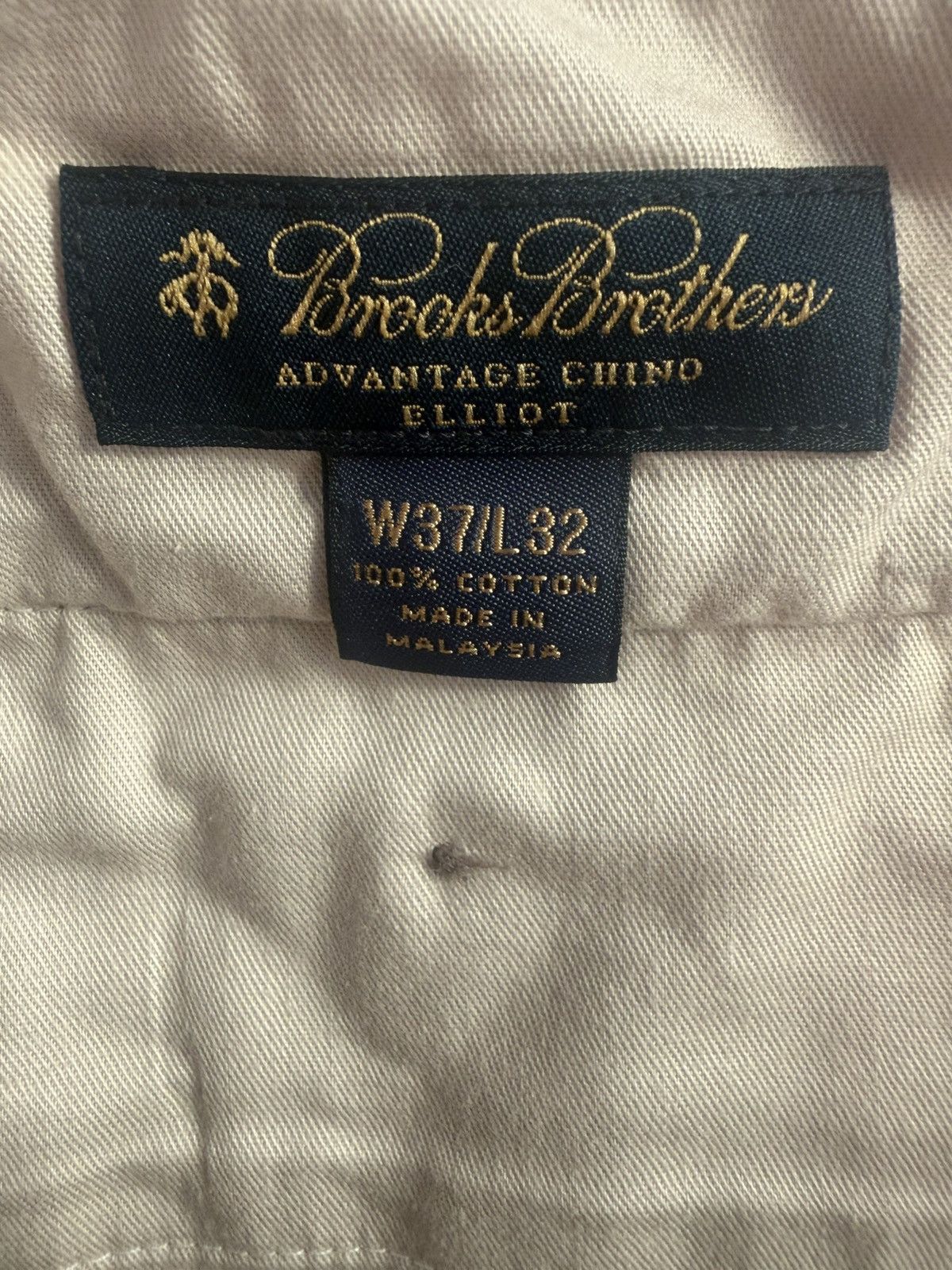 Brooks Brothers Brooks Brothers Advantage Chino Elliot cuffed pants 37/32 Size US 37 - 4 Thumbnail