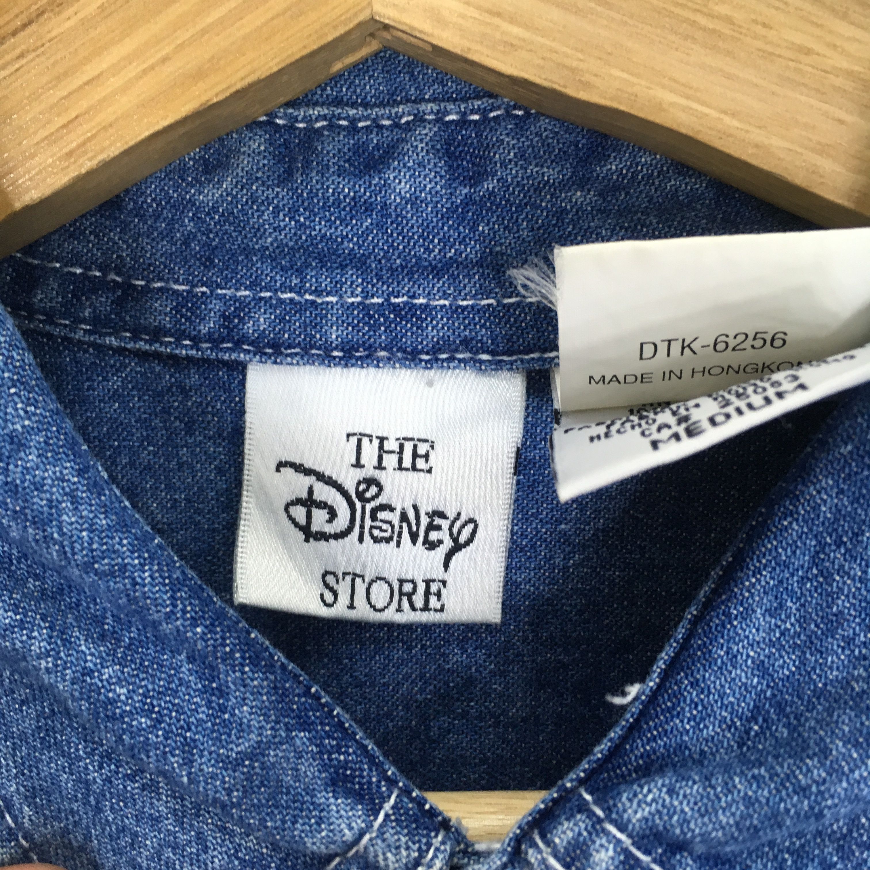 Disney Vintage 90's Disneyland Western Jeans Cartoon Movie Denim Size US M / EU 48-50 / 2 - 14 Thumbnail