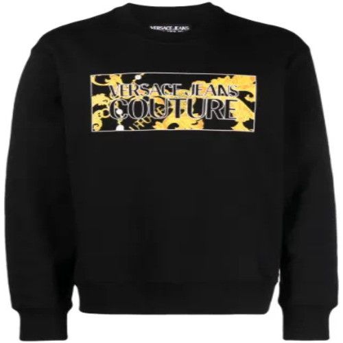Versace Jeans Couture Versace Jeans Couture Baroque Logo Sweatshirt Size US M / EU 48-50 / 2 - 5 Thumbnail