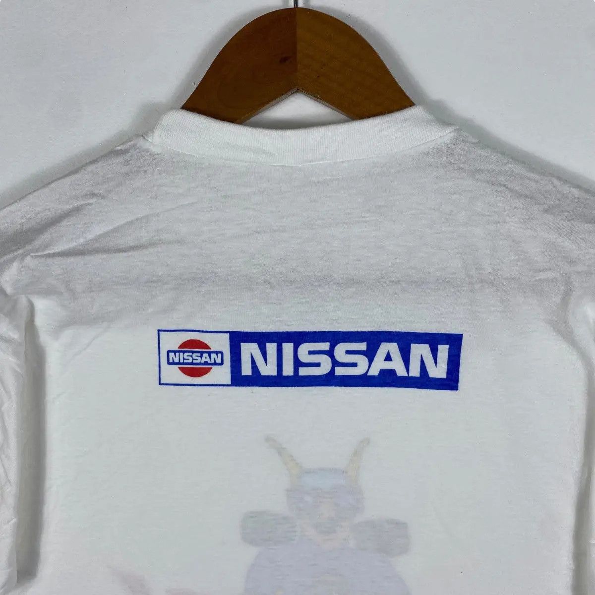 Japanese Brand Vintage 80's NISSAN Car Cartoon Graphic Promo Tee Shirt Size US L / EU 52-54 / 3 - 5 Thumbnail