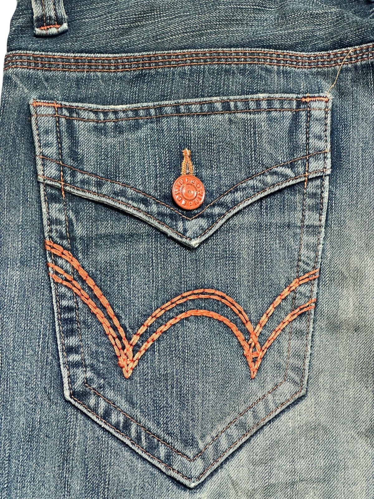 Edwin Edwin 403XVS Jeans | Authentic Denim | Rare Orange Stitching Size US 35 - 7 Thumbnail