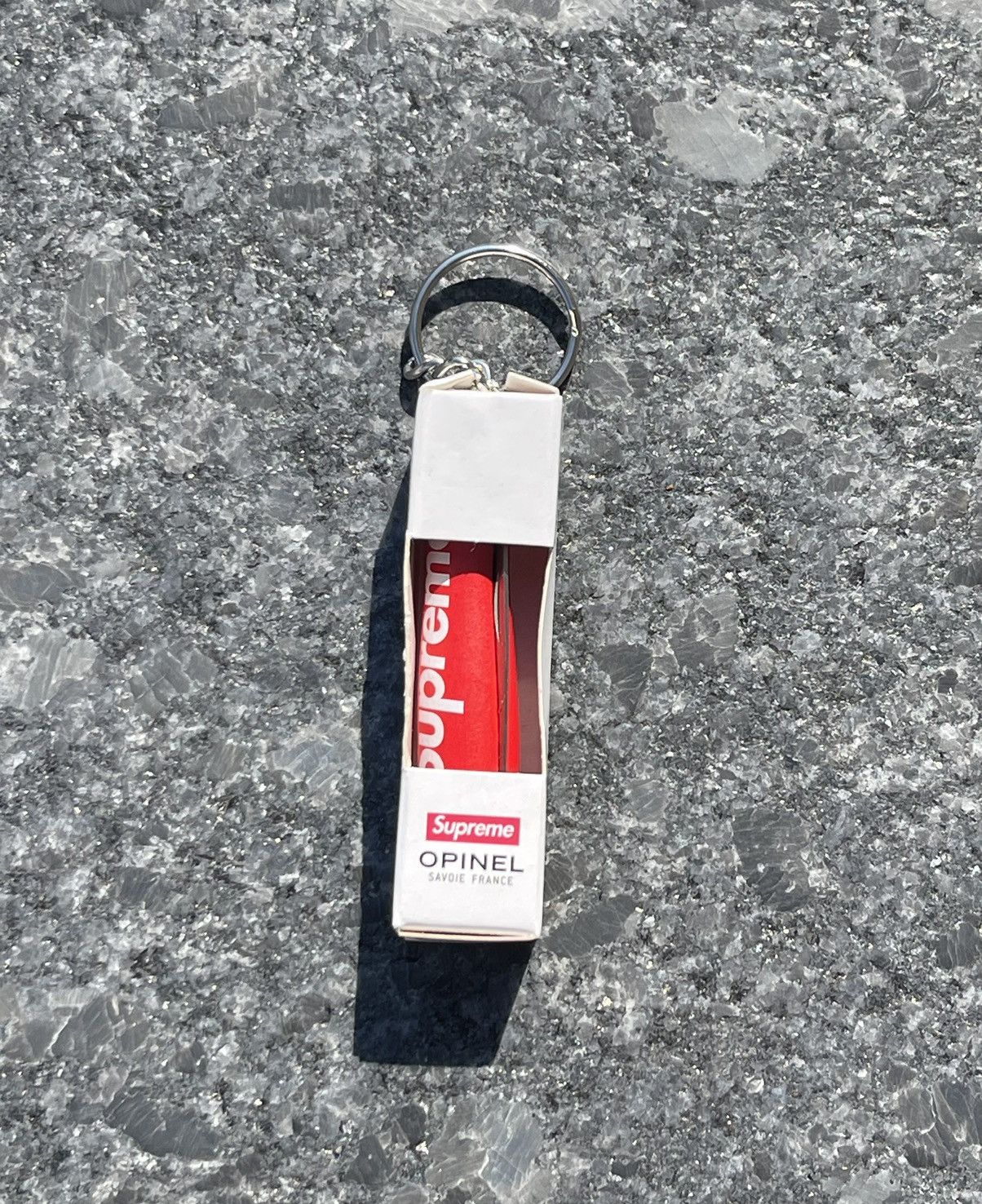Supreme Opinel No. 4 Knife Keychain