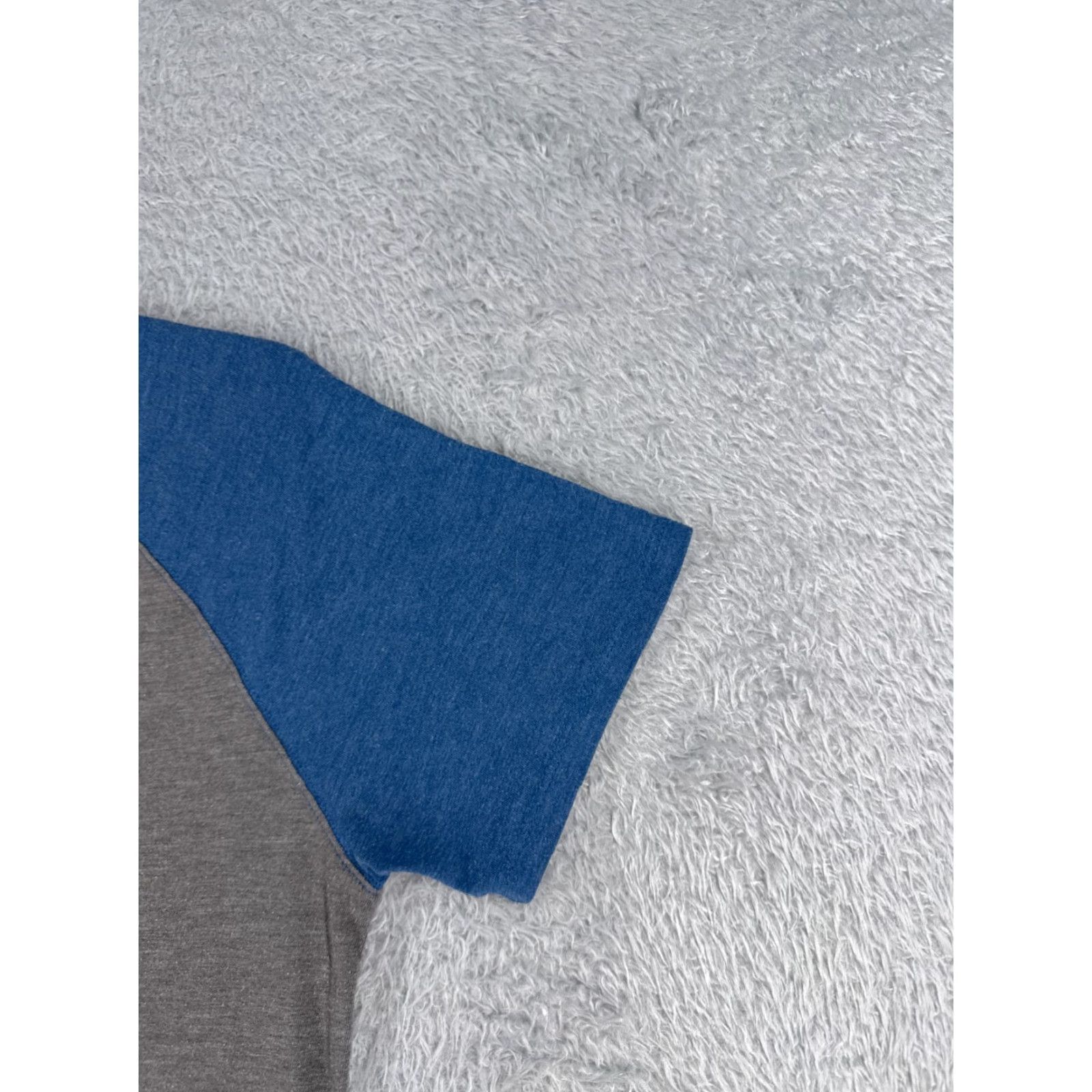 The North Face The North Face Shirt Women Small Gray Blue Short Sleeve Raglan Baseball Style Size S / US 4 / IT 40 - 2 Thumbnail