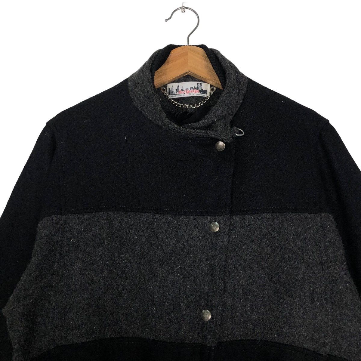 Japanese Brand 🔥90’s Vintage Wool Varsity Bomber Jacket New York City USA Size US S / EU 44-46 / 1 - 3 Thumbnail