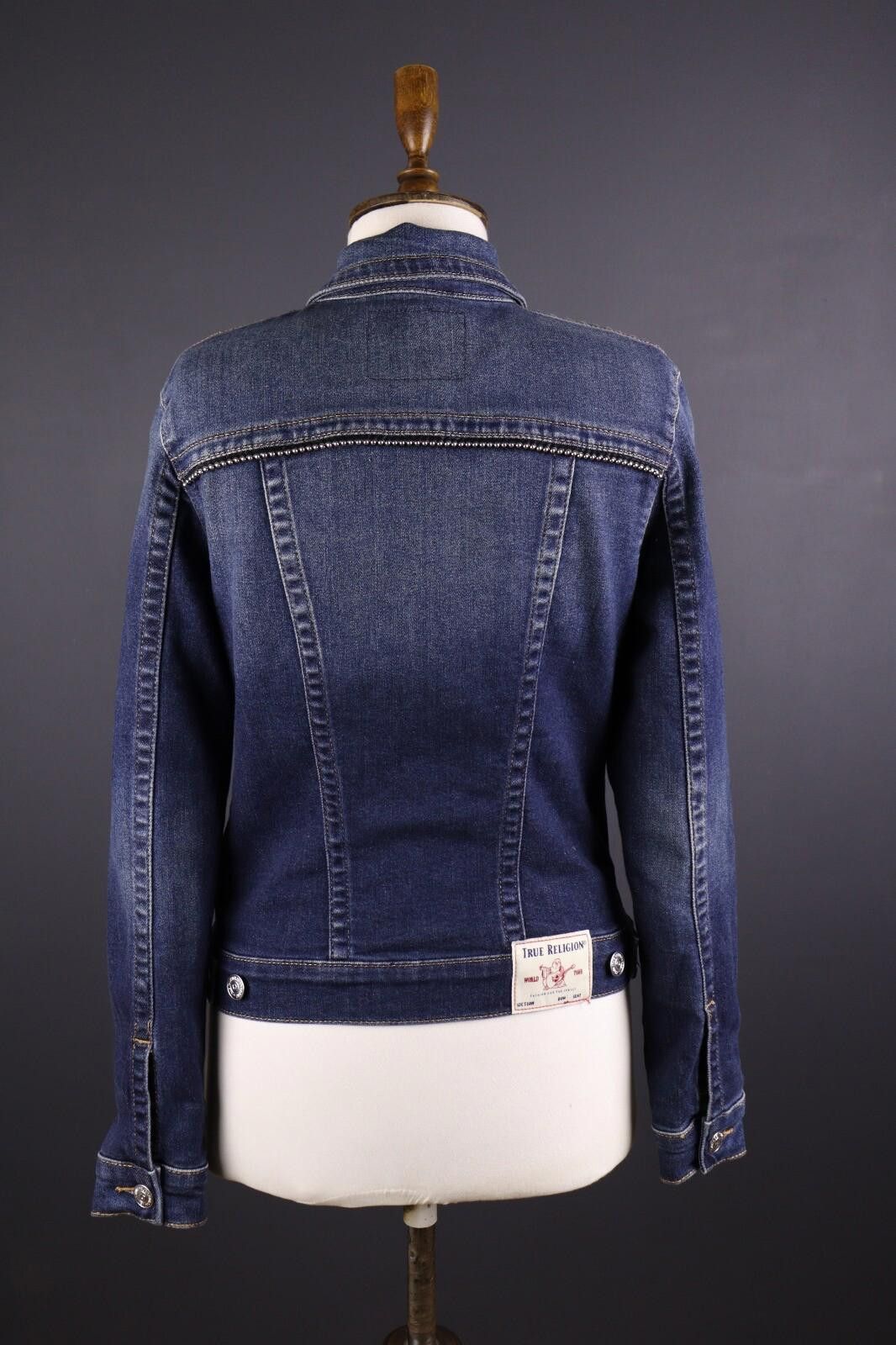 True Religion True Religion Row Seat Blue Denim Jacket Size S Size S / US 4 / IT 40 - 10 Thumbnail