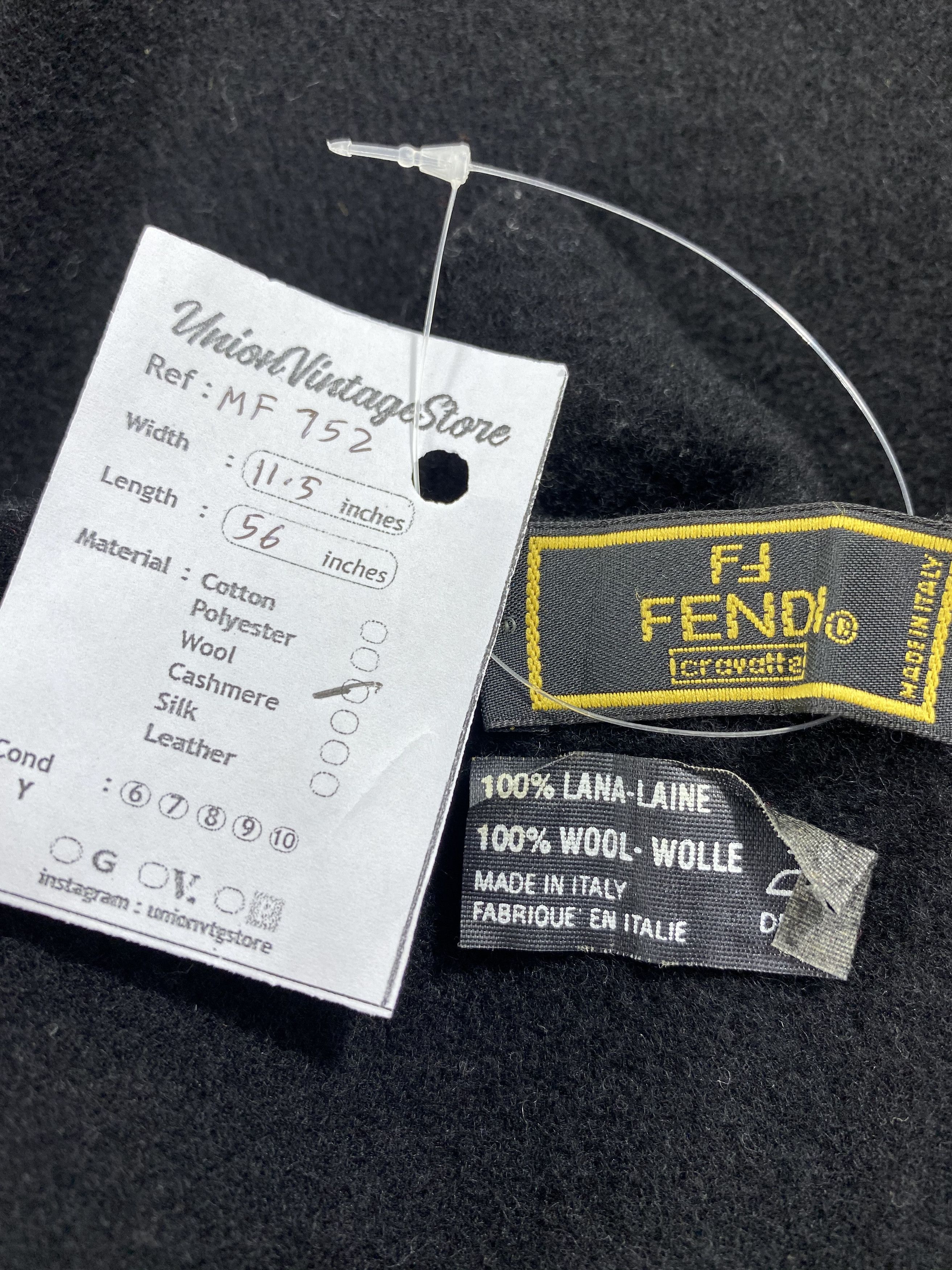 Fendi Vintage Fendi Scarf/Muffler/Neckwear MF752 Size ONE SIZE - 5 Thumbnail