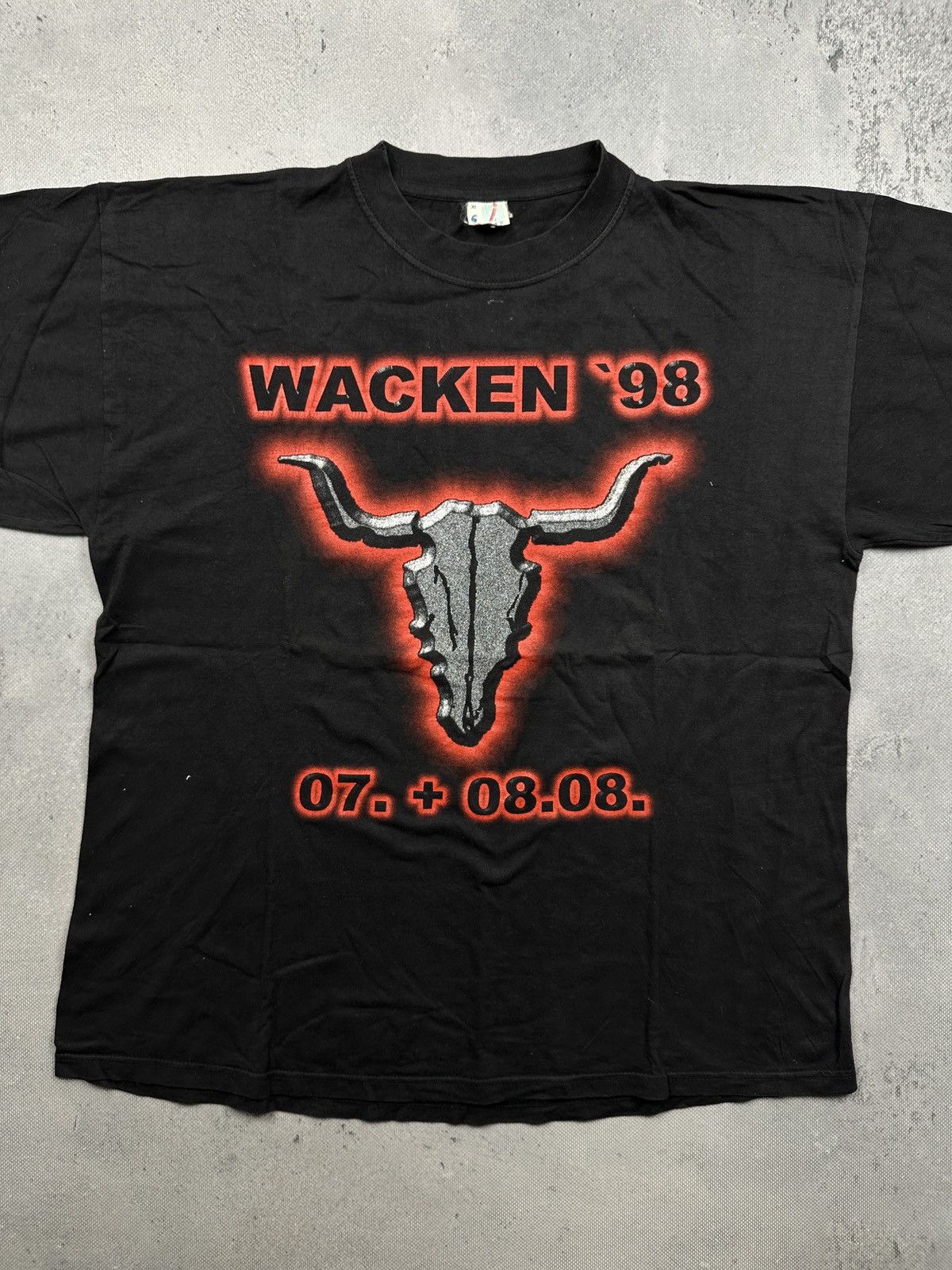 Vintage Vintage Wacken Open Air 1998 Hellion Records Black Metal XL Size US XL / EU 56 / 4 - 6 Thumbnail