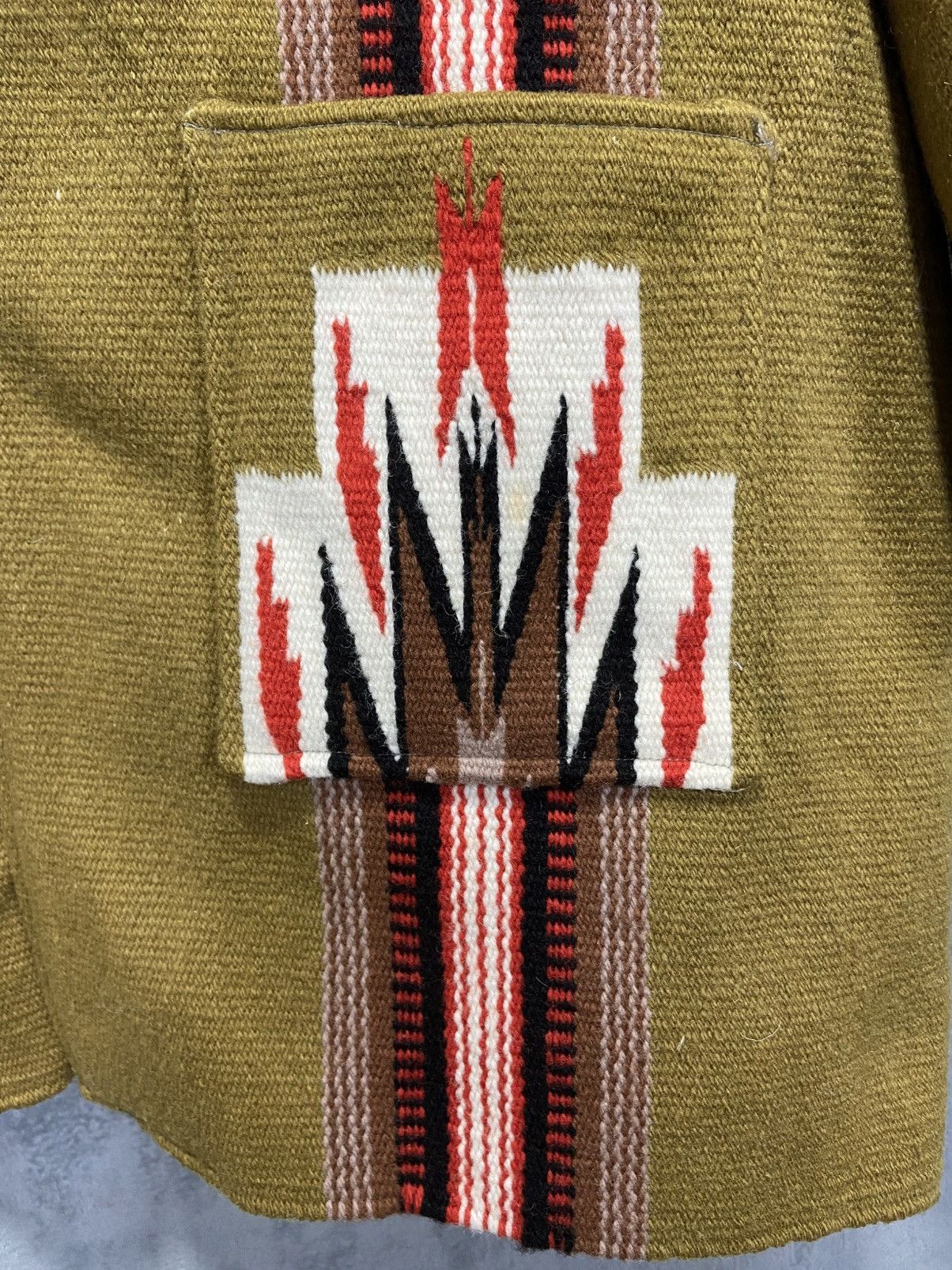 Vintage Vintage Chimayo Centinela Traditional Arts wool Coat Size US M / EU 48-50 / 2 - 7 Thumbnail