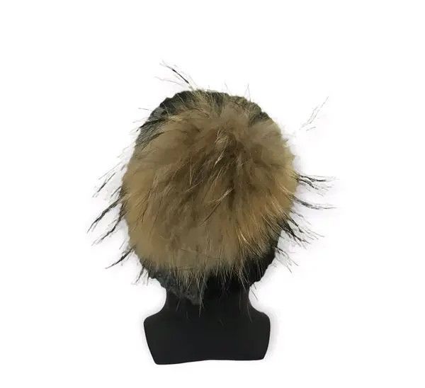Vintage Caniche Bobble Beanie Hat Size ONE SIZE - 4 Thumbnail