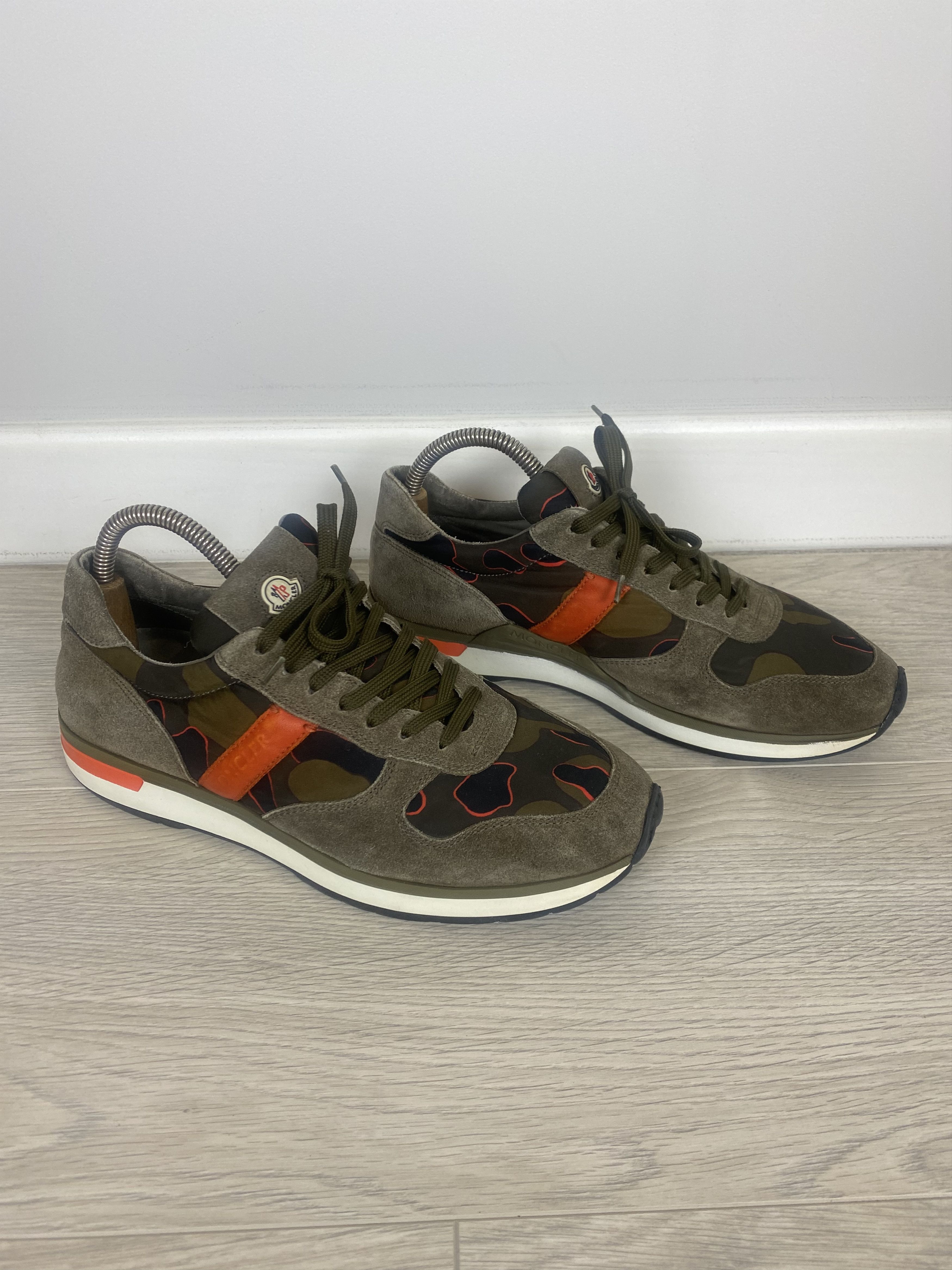 Moncler Moncler Low Top Camo Sneaker Size US 8 / EU 41 - 1 Thumbnail